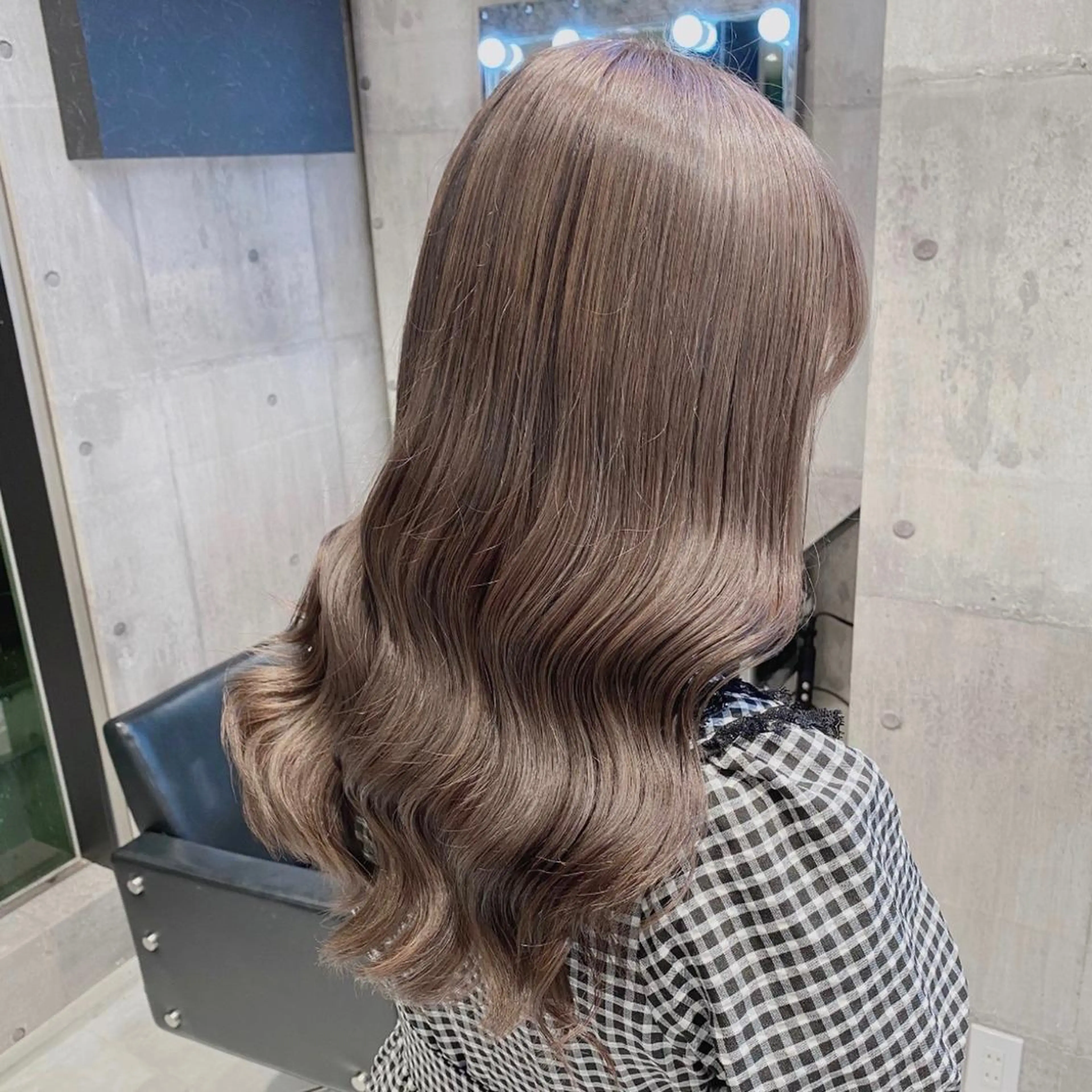 セミロング カラー ヘアアレンジ メンズ キッズ ハイトーン美容師 MASATOのヘアスタイル