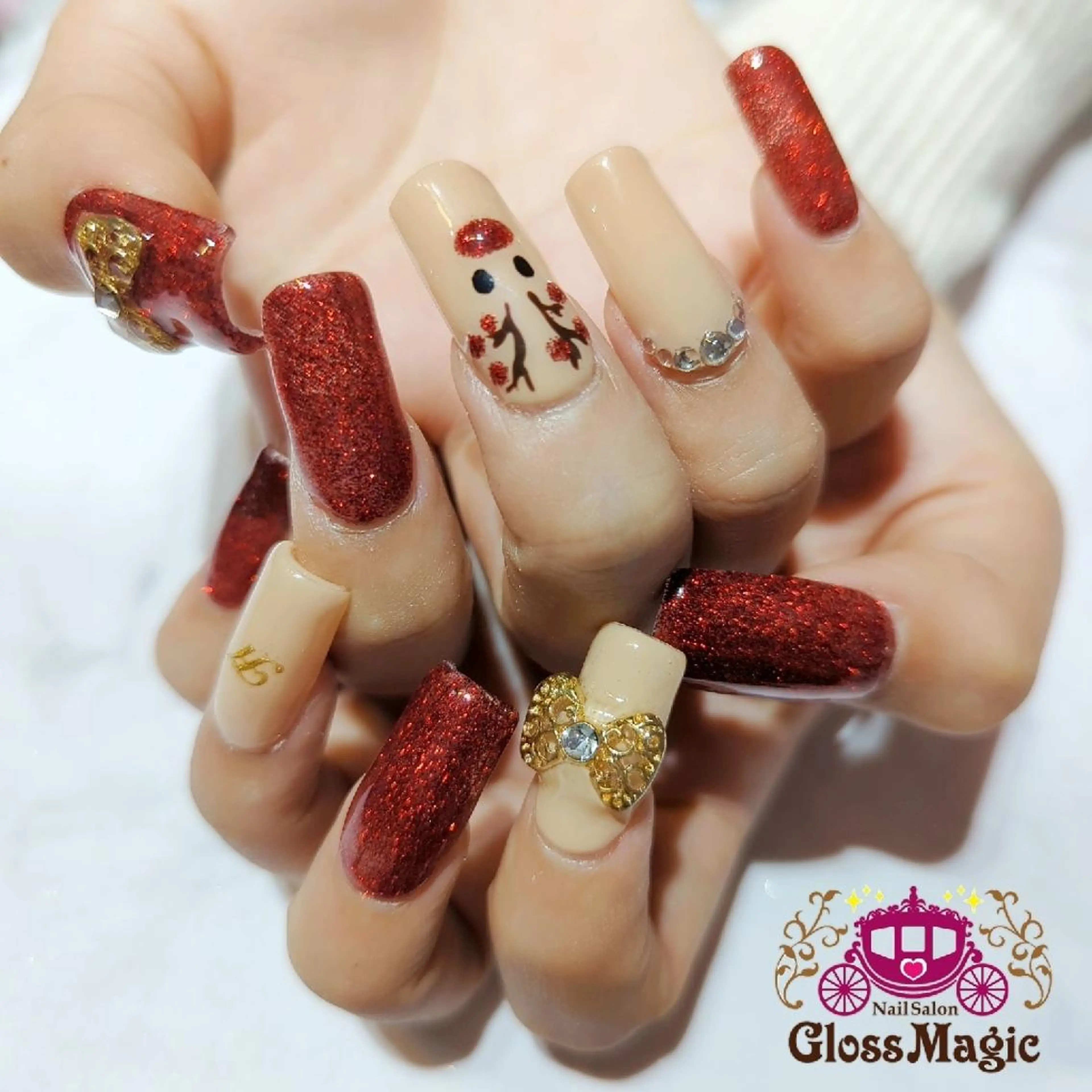 ネイル あ きのネイルデザイン