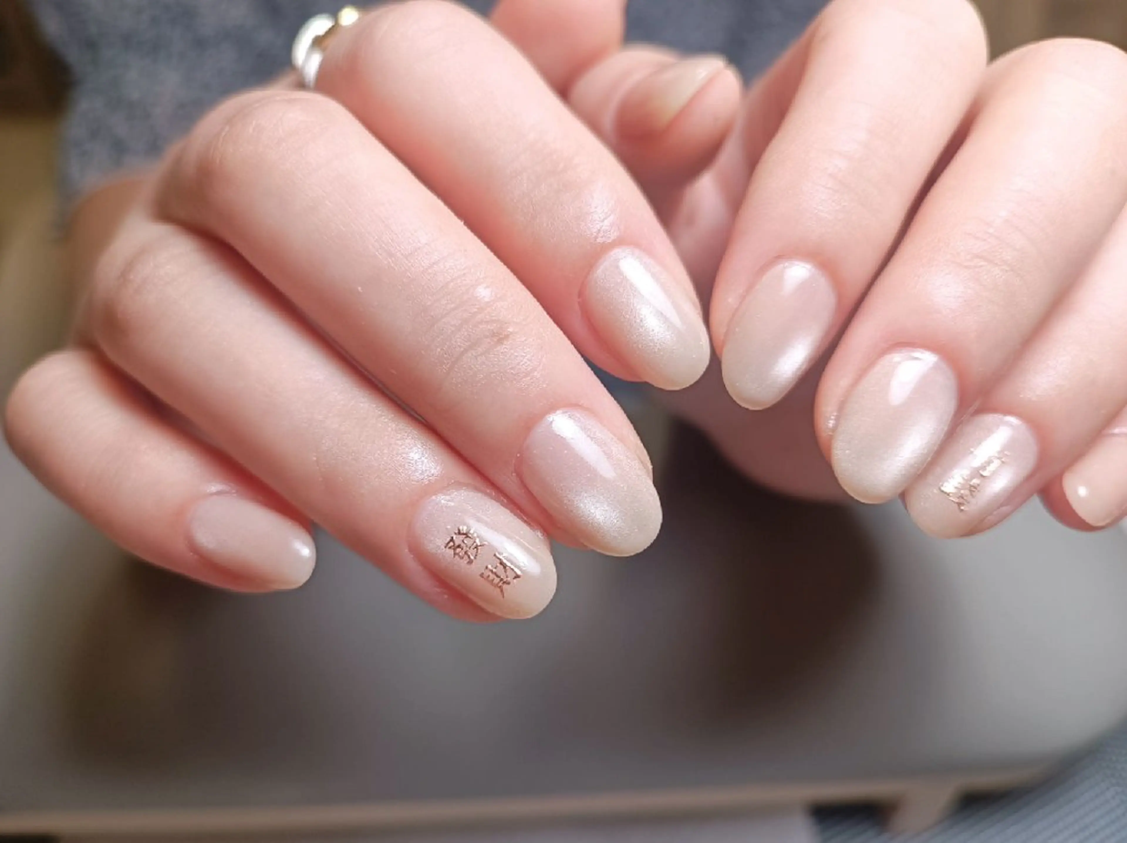 ネイル マグネットネイル シンプルネイル HATSUMI ネイルサロンのネイルデザイン