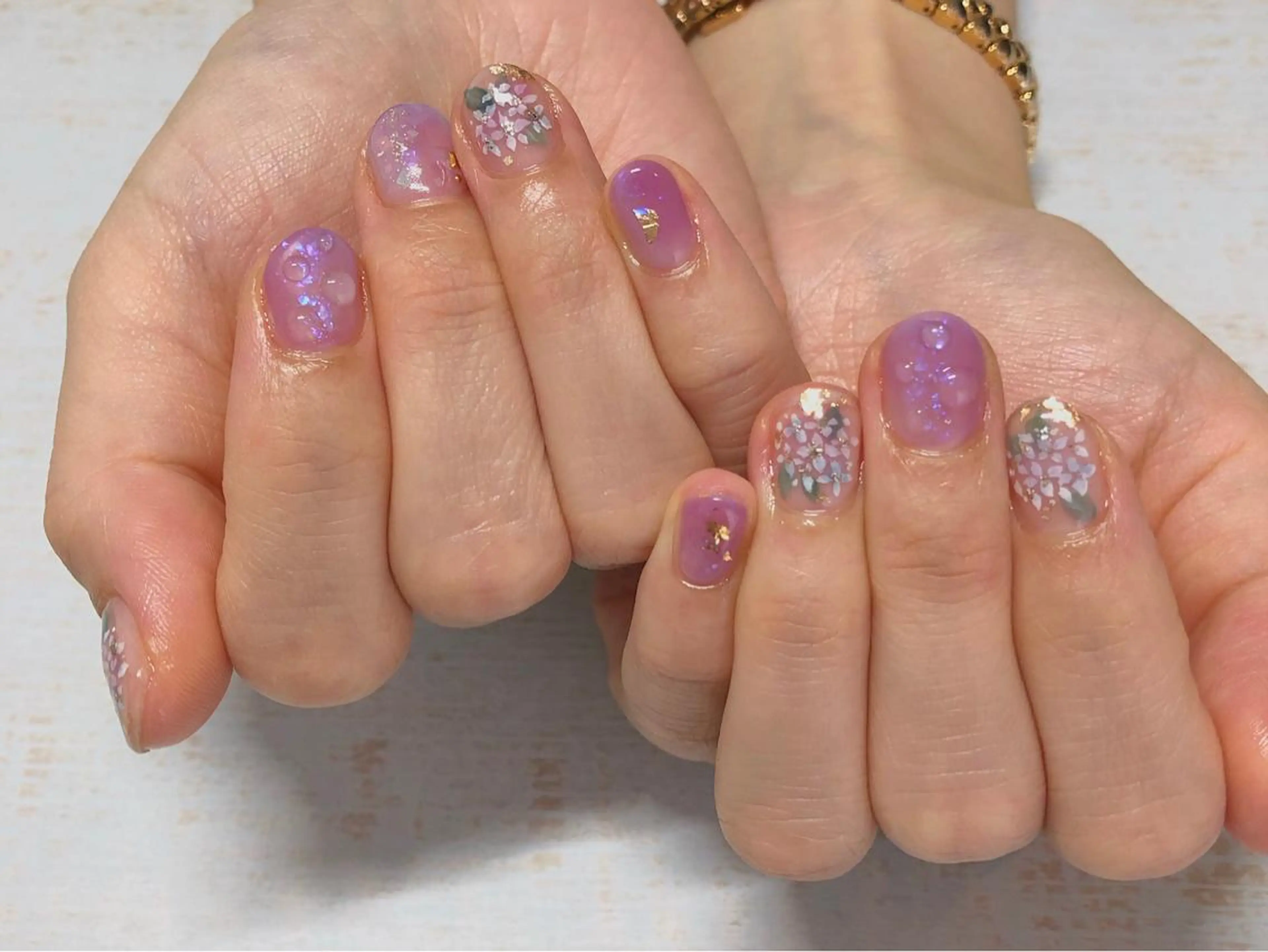 ネイル 𖡼 yumenoのネイルデザイン