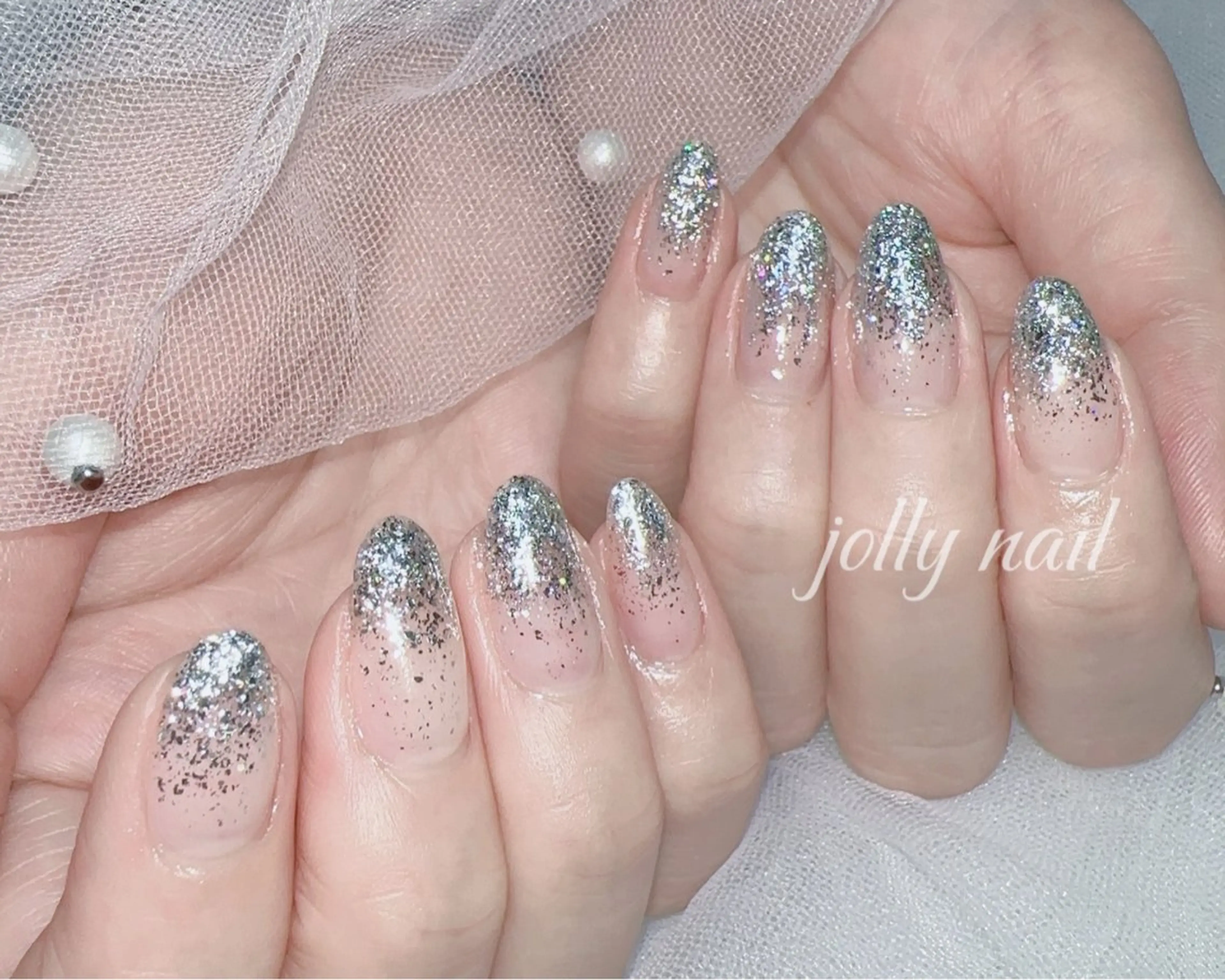 ネイル ハンドネイル Meri💅ジェル& チップ長さだし専門のネイルデザイン