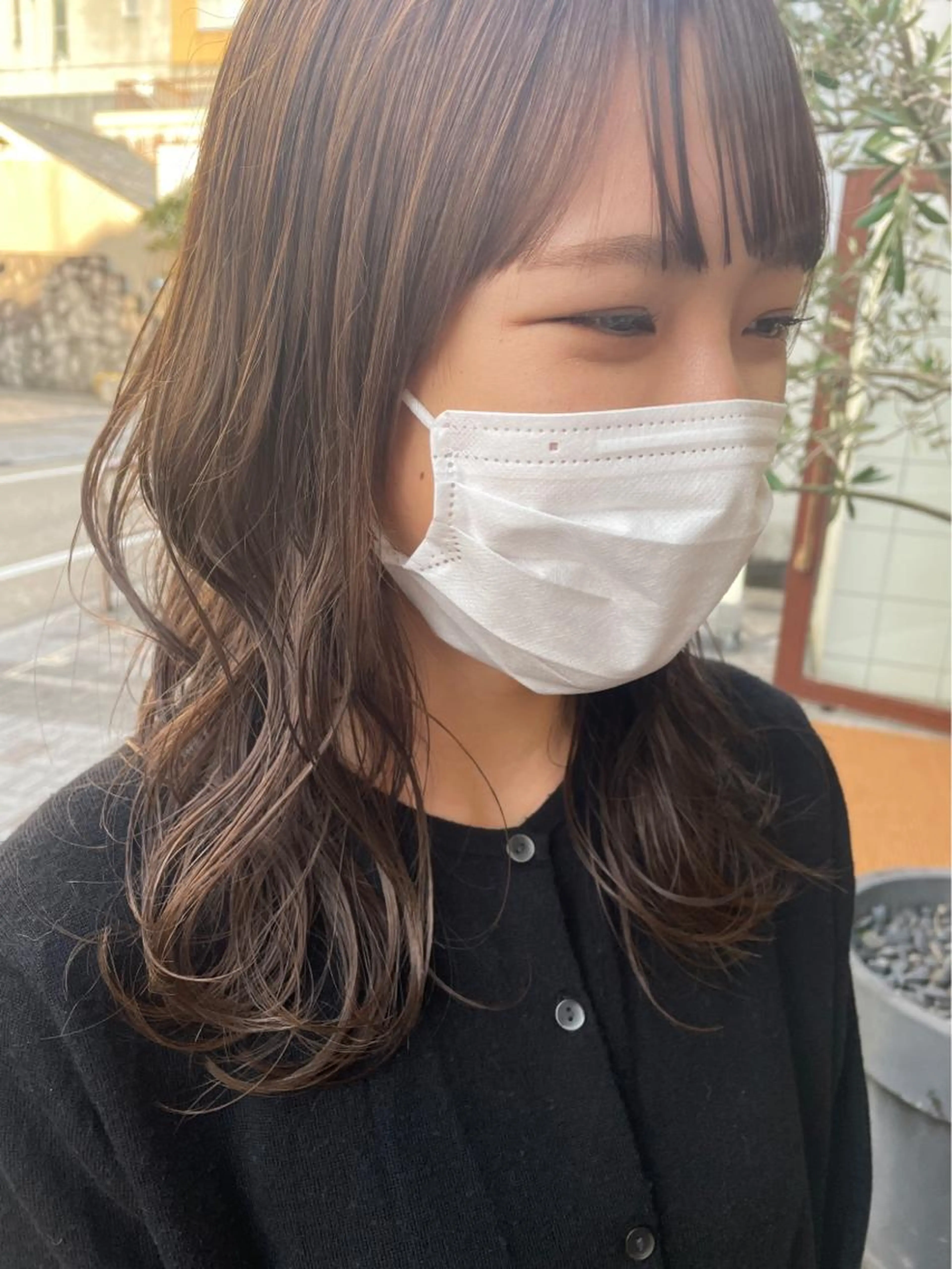 似合わせカットの写真