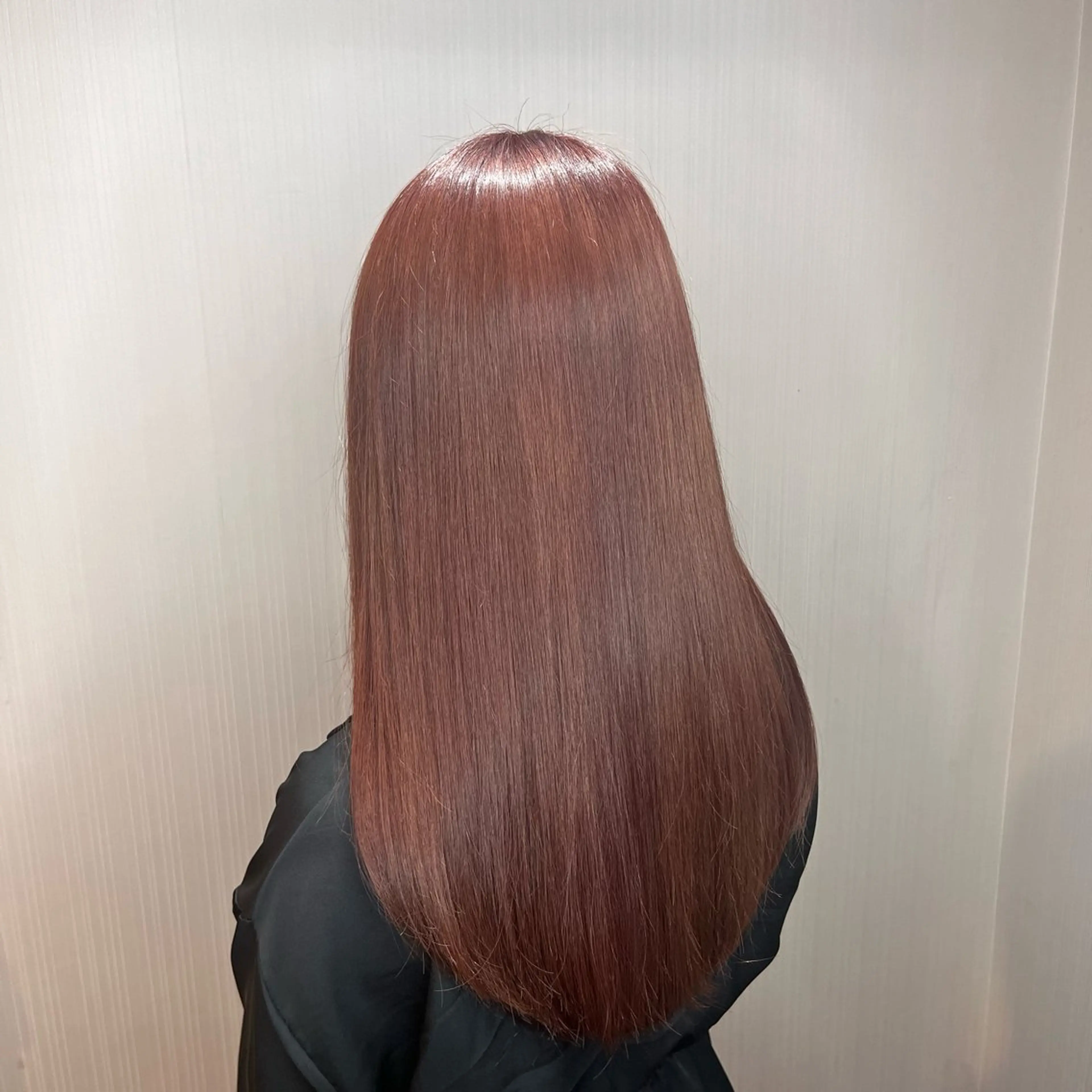 ロング ピンクブラウン ミズノ アイ 🪅のヘアスタイル