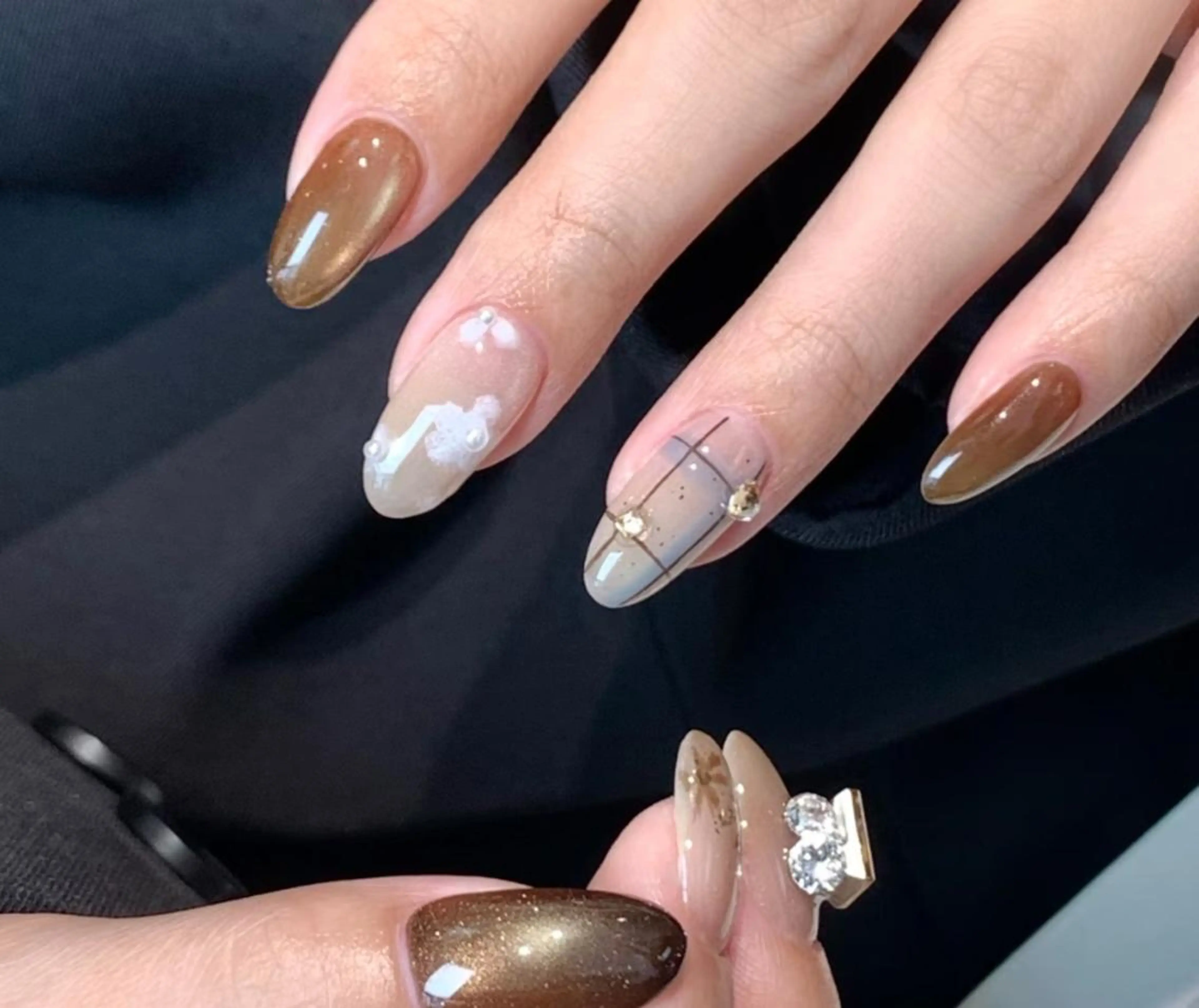 ネイル ハンドネイル 🎀 KiKi_nailのネイルデザイン