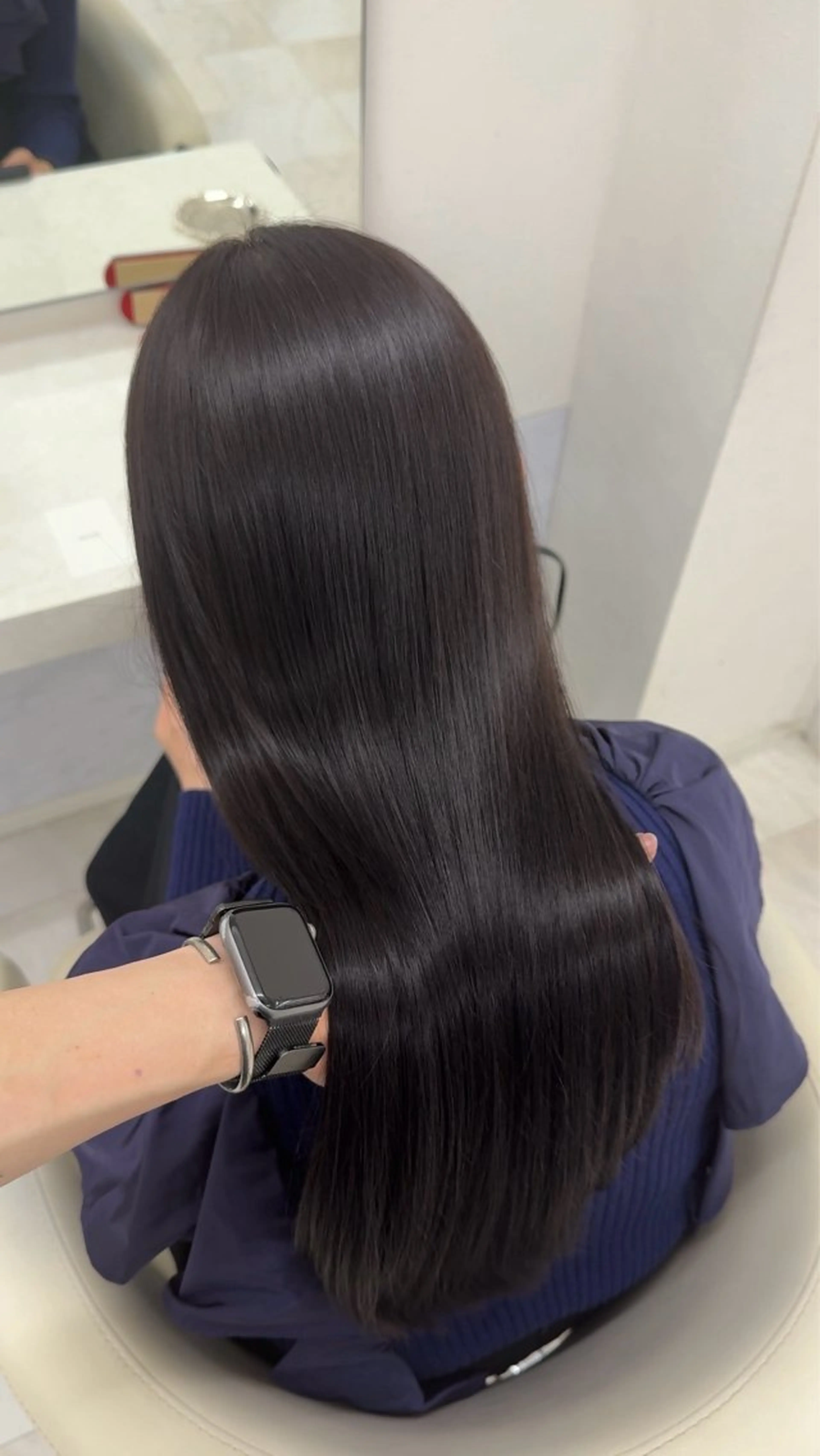 ロング はな ブリーチ ハイトーン/ 渋谷のヘアスタイル