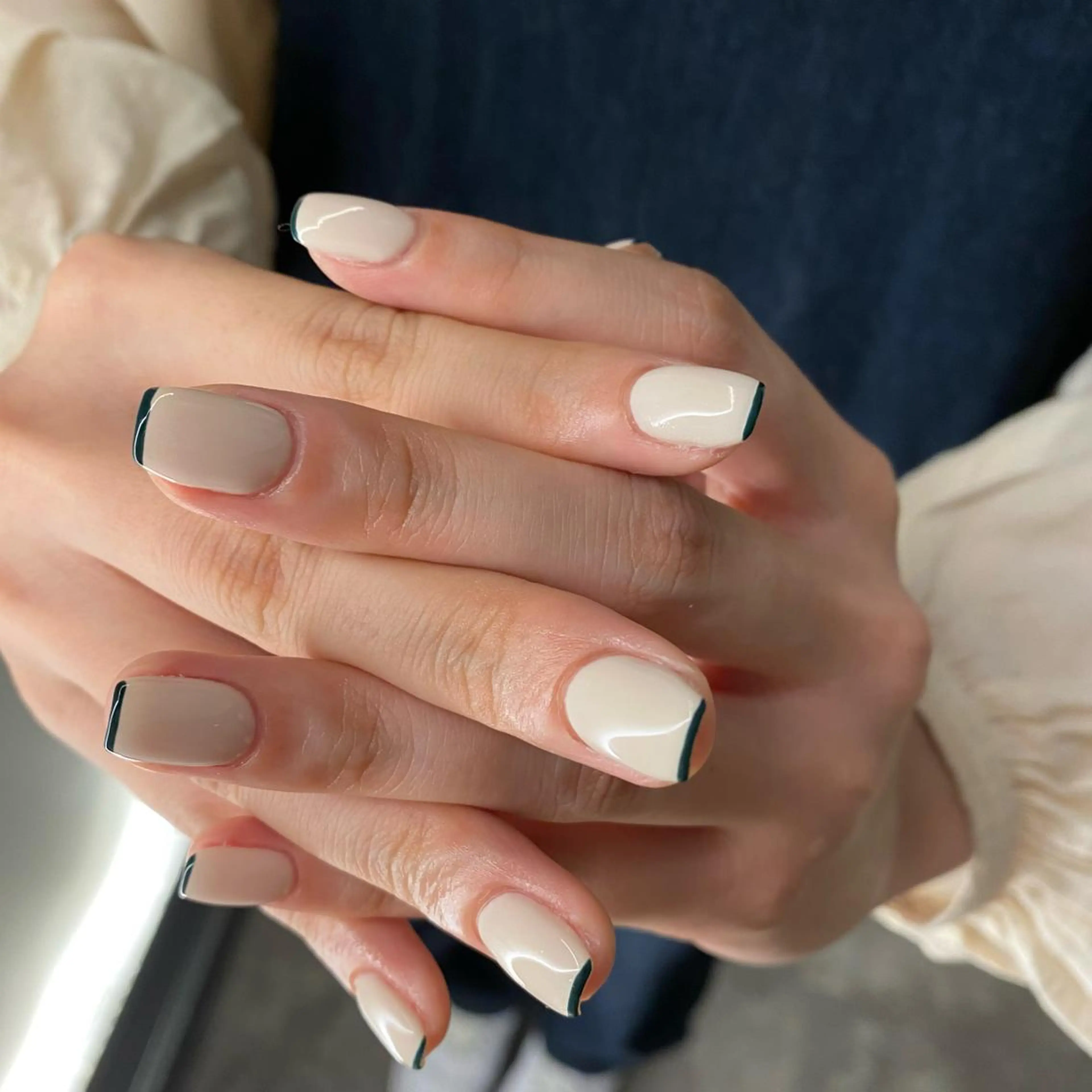 ネイル フレンチネイル nail salon eve...のネイルデザイン