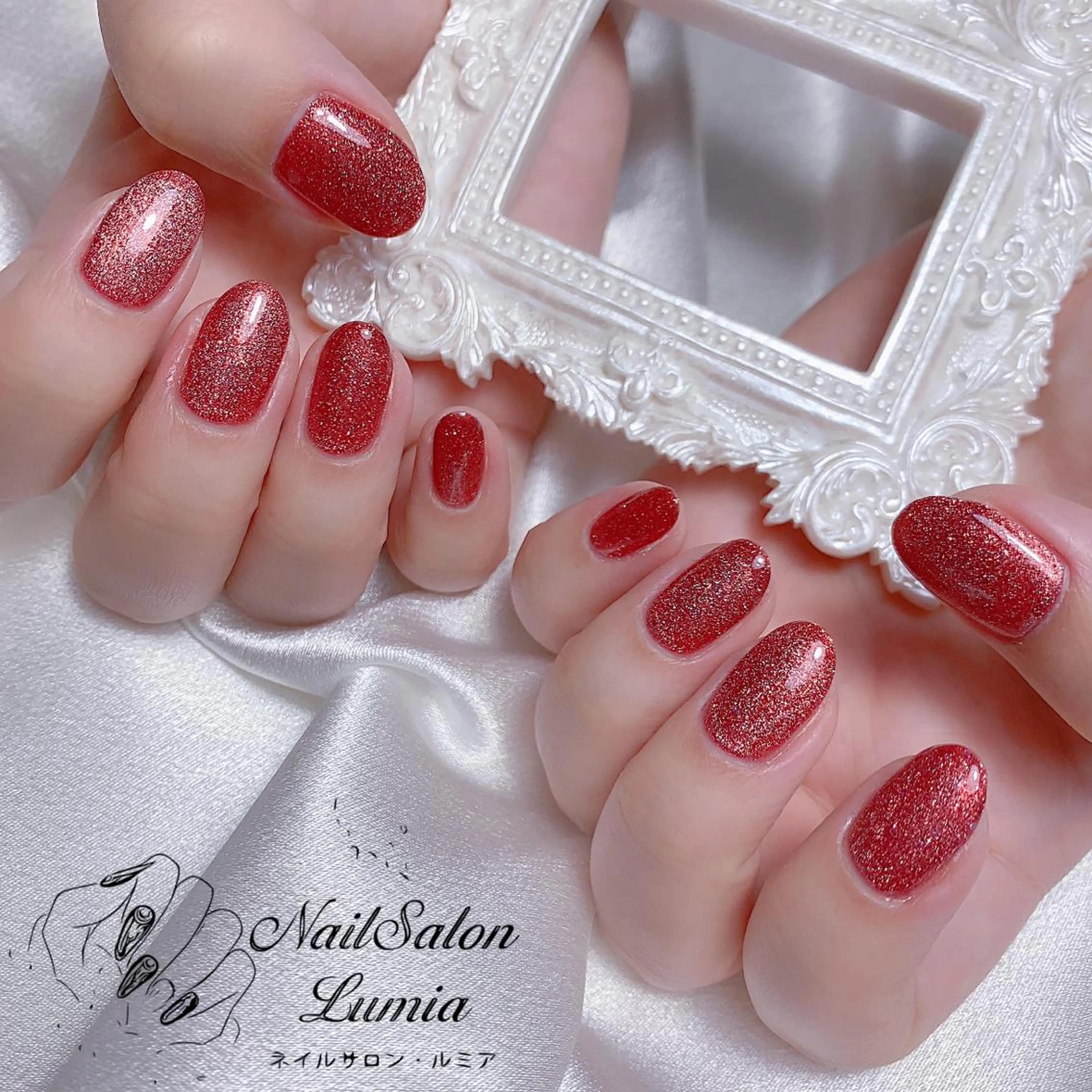 ネイル ハンドネイル ネイルサロン ルミア Lumia 店長のネイルデザイン