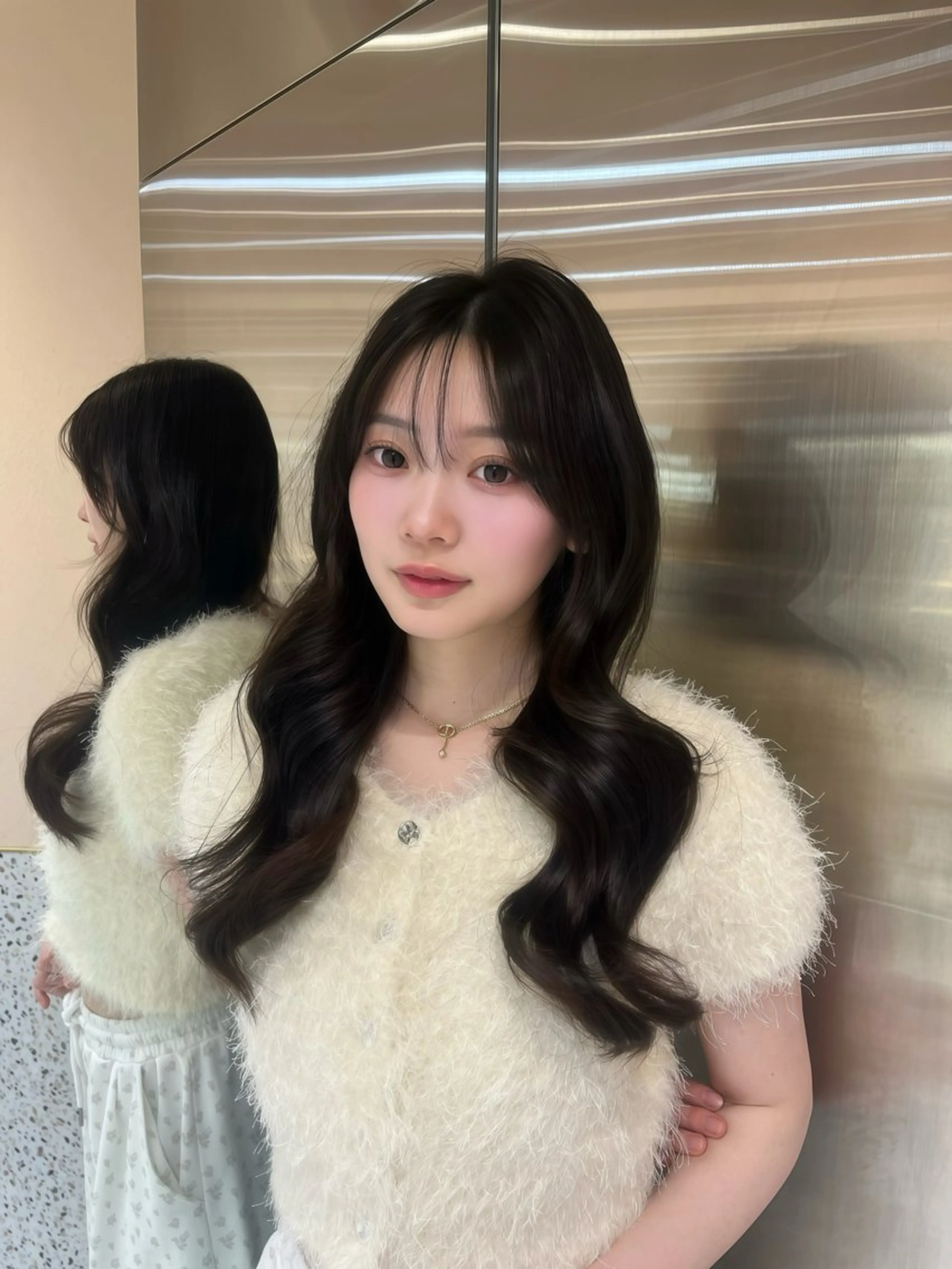 ロング カラー トリートメント Minami🤍ྀི 髪質改善／新宿／のヘアスタイル