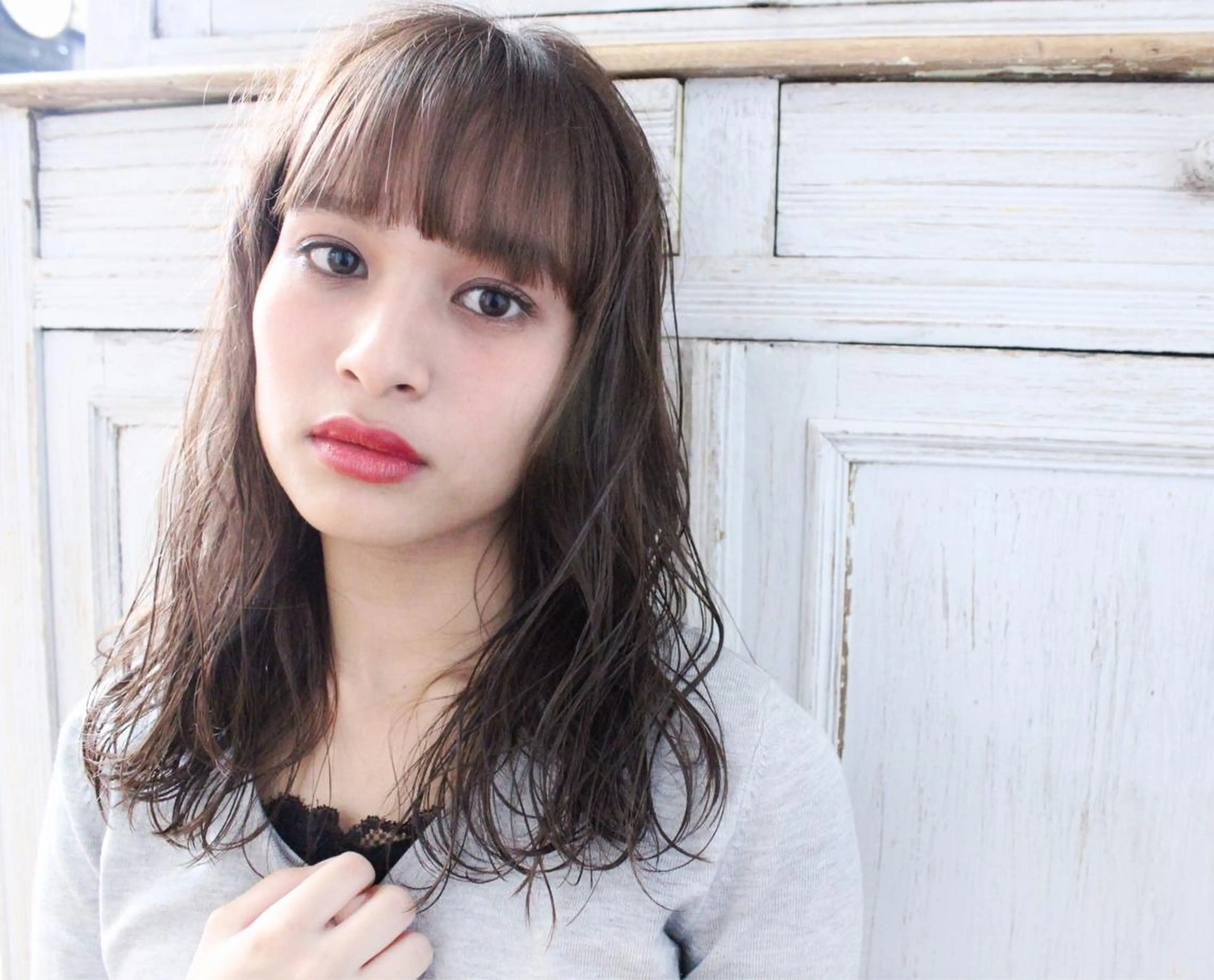 セミロング カラー パーマ ooit 【オーイット】のヘアスタイル