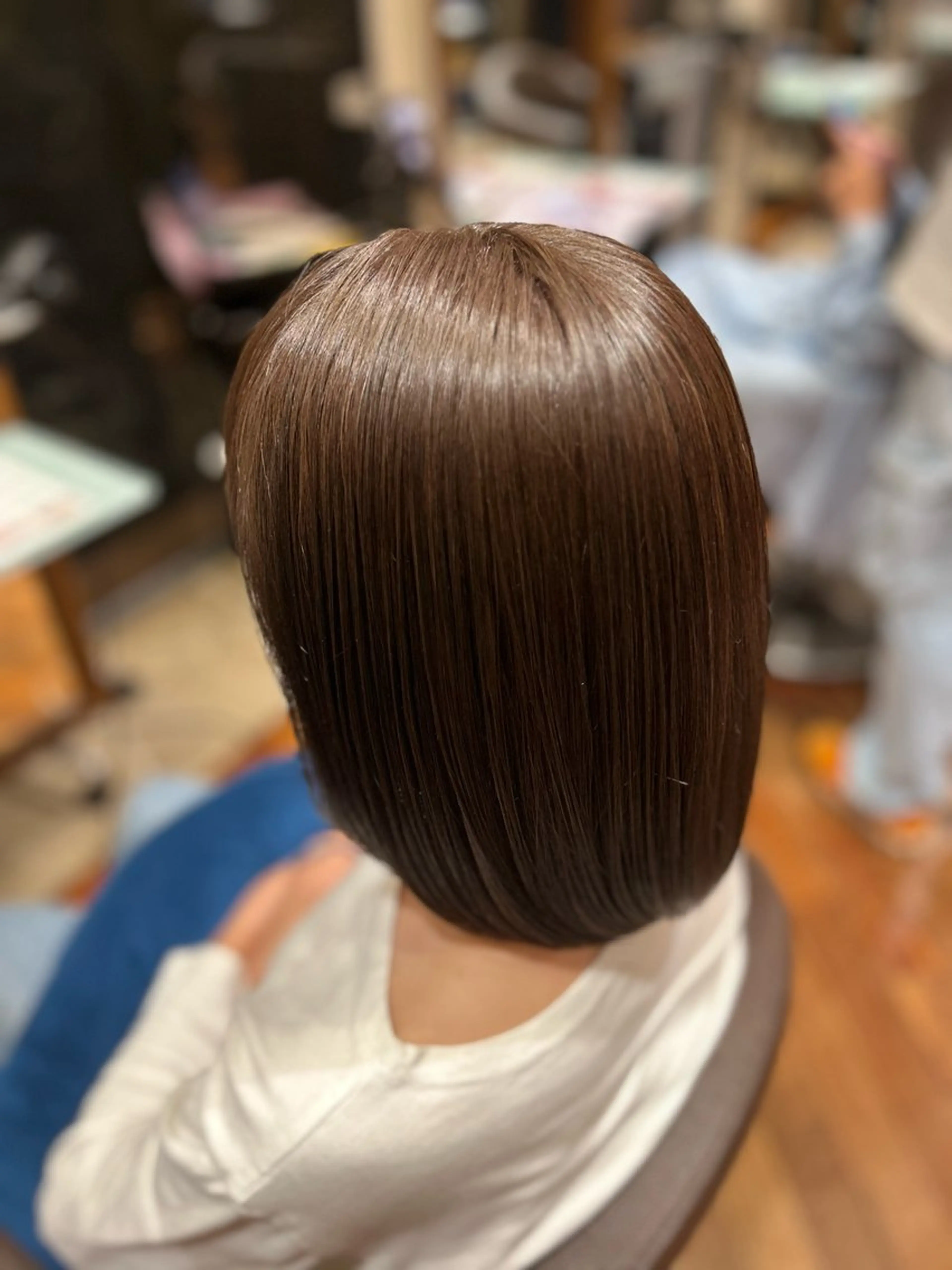 ミディアム カラー 多賀 亮真のヘアスタイル