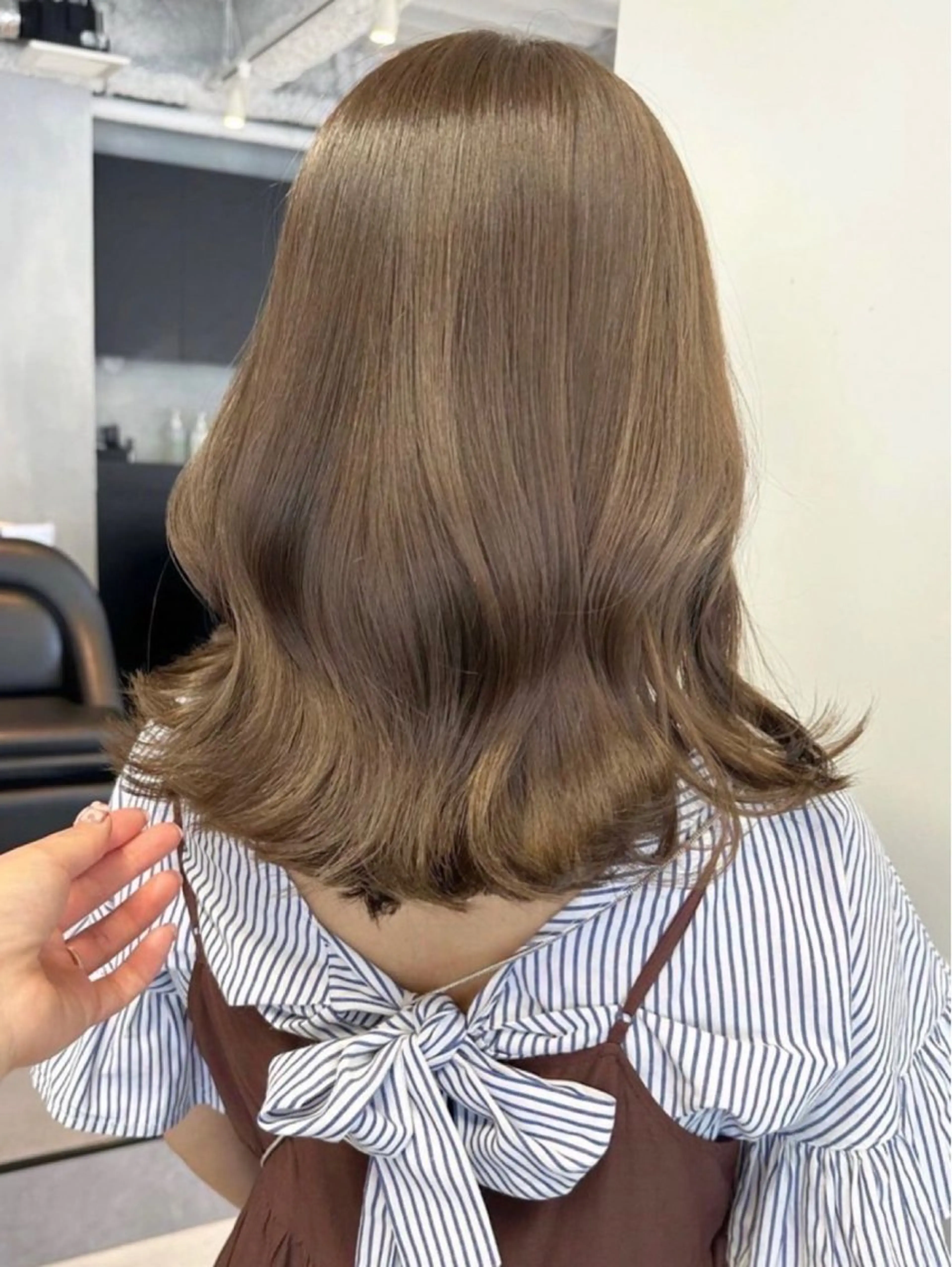 ミディアム 🎀ボブ/レイヤー /銀座/Emaのヘアスタイル