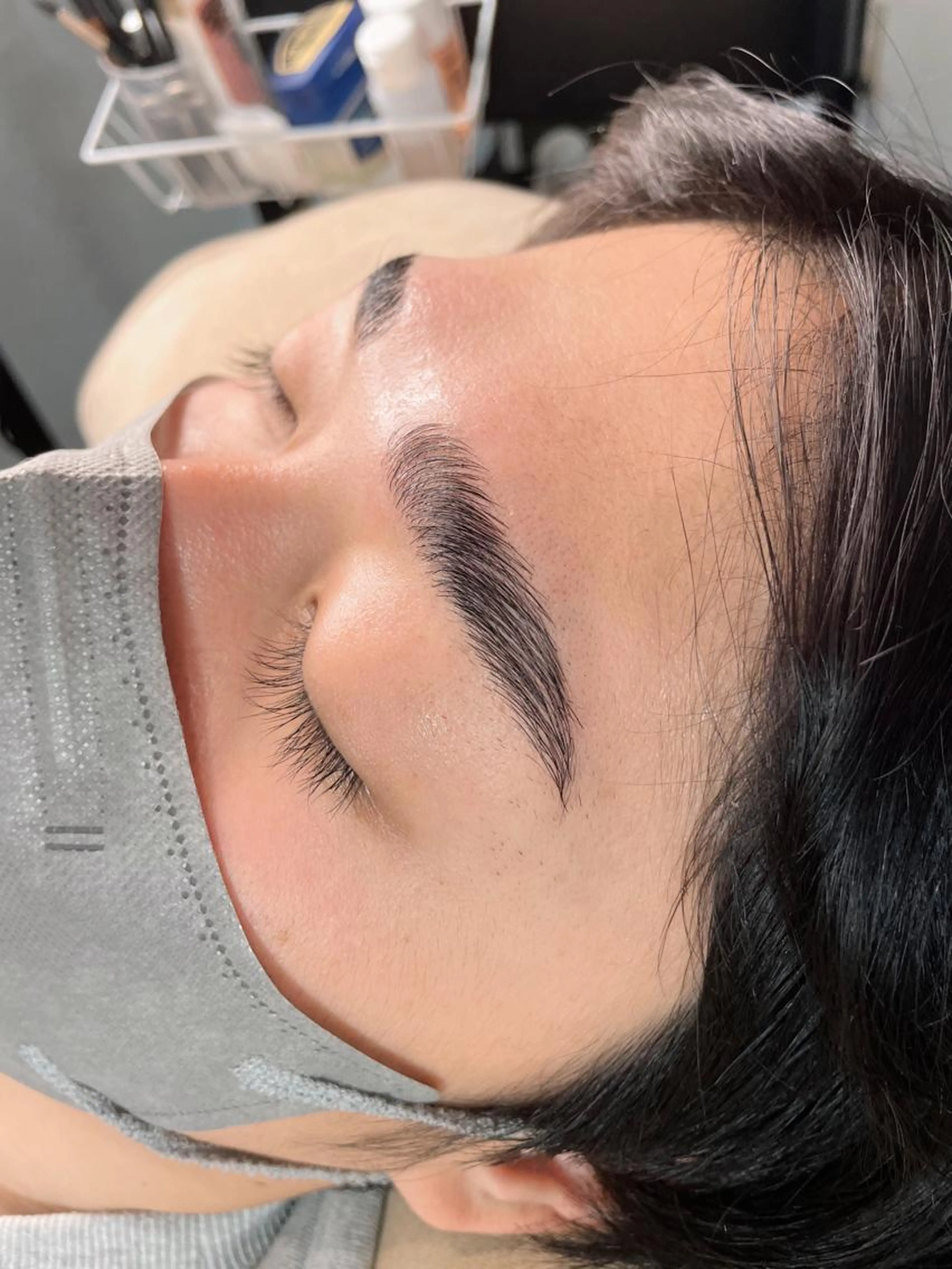 メンズ👨🏼眉ワックスの写真