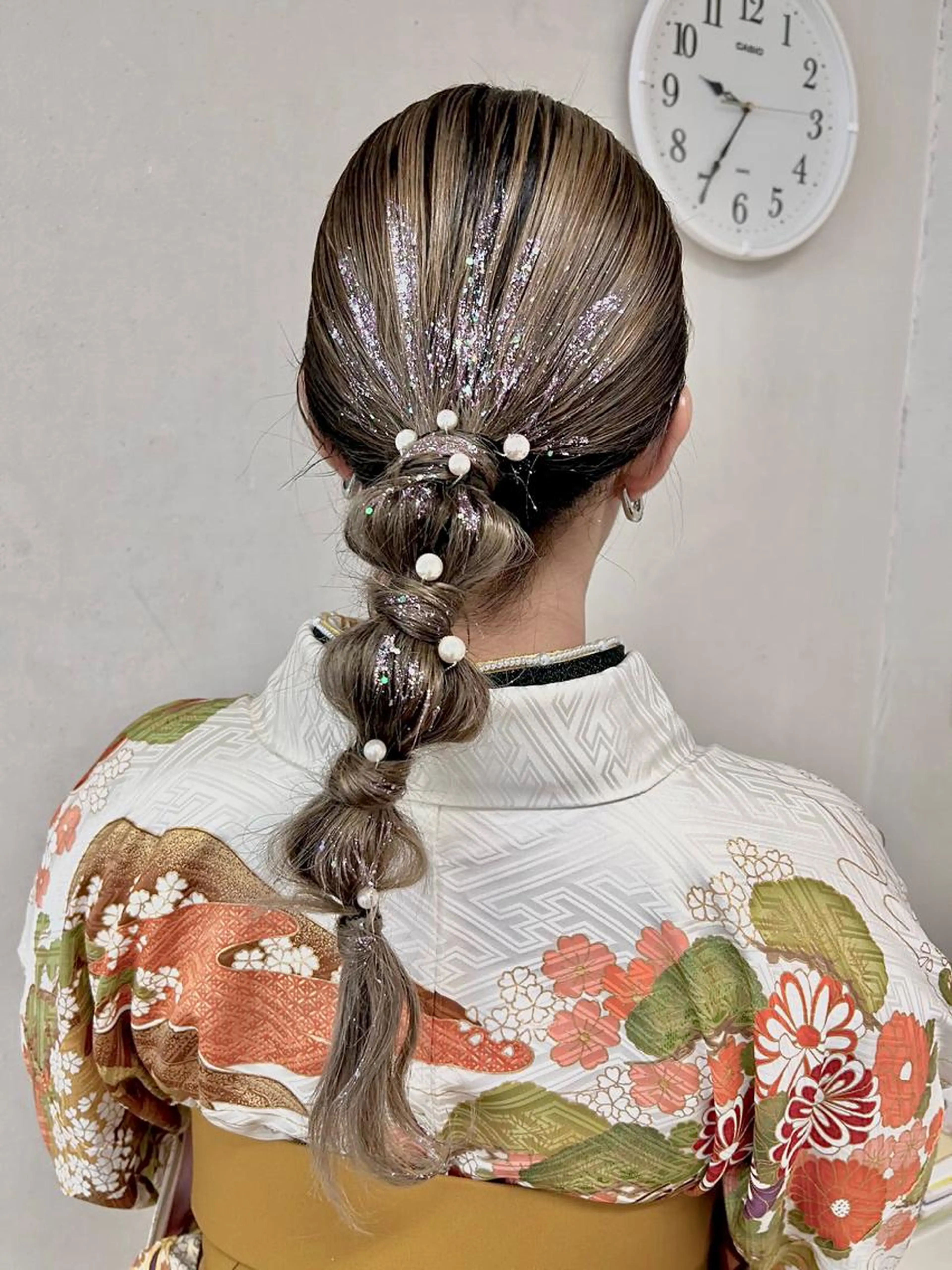 🪄🎀卒業式ヘアの写真