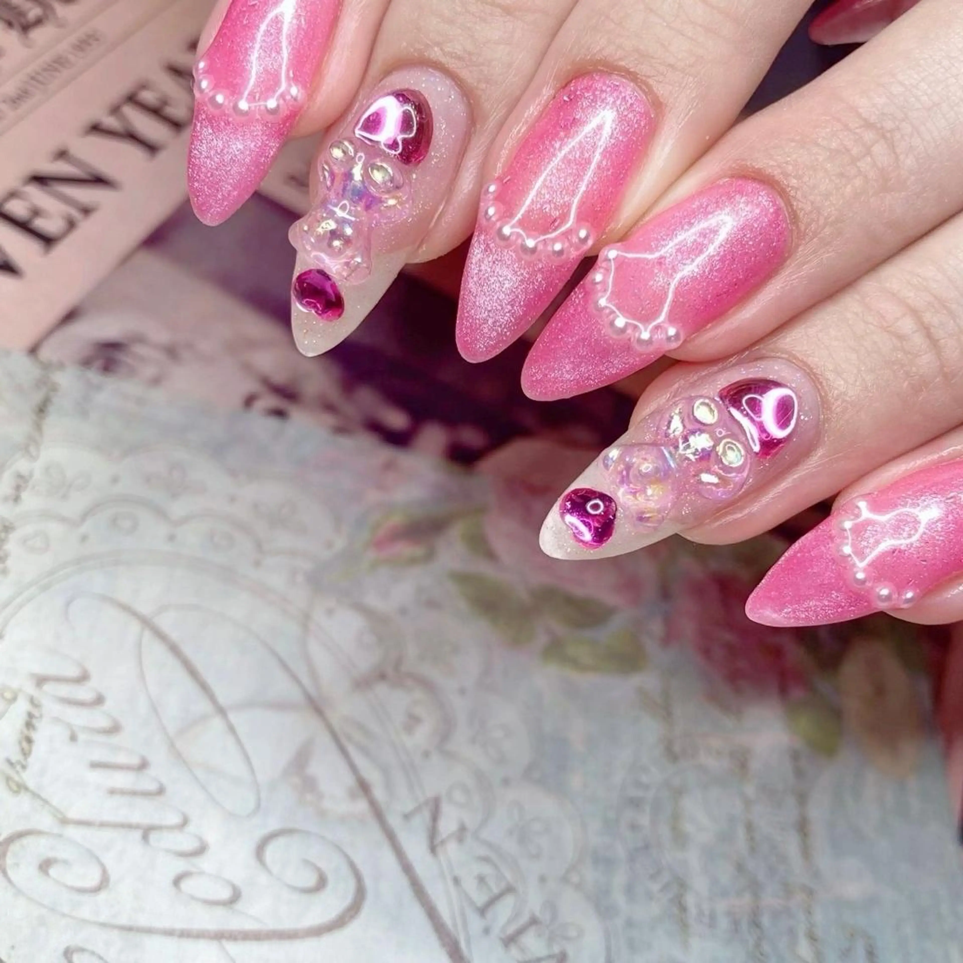 ネイル ハンドネイル NOIROUGE所属・NOI ROUGEのネイルデザイン