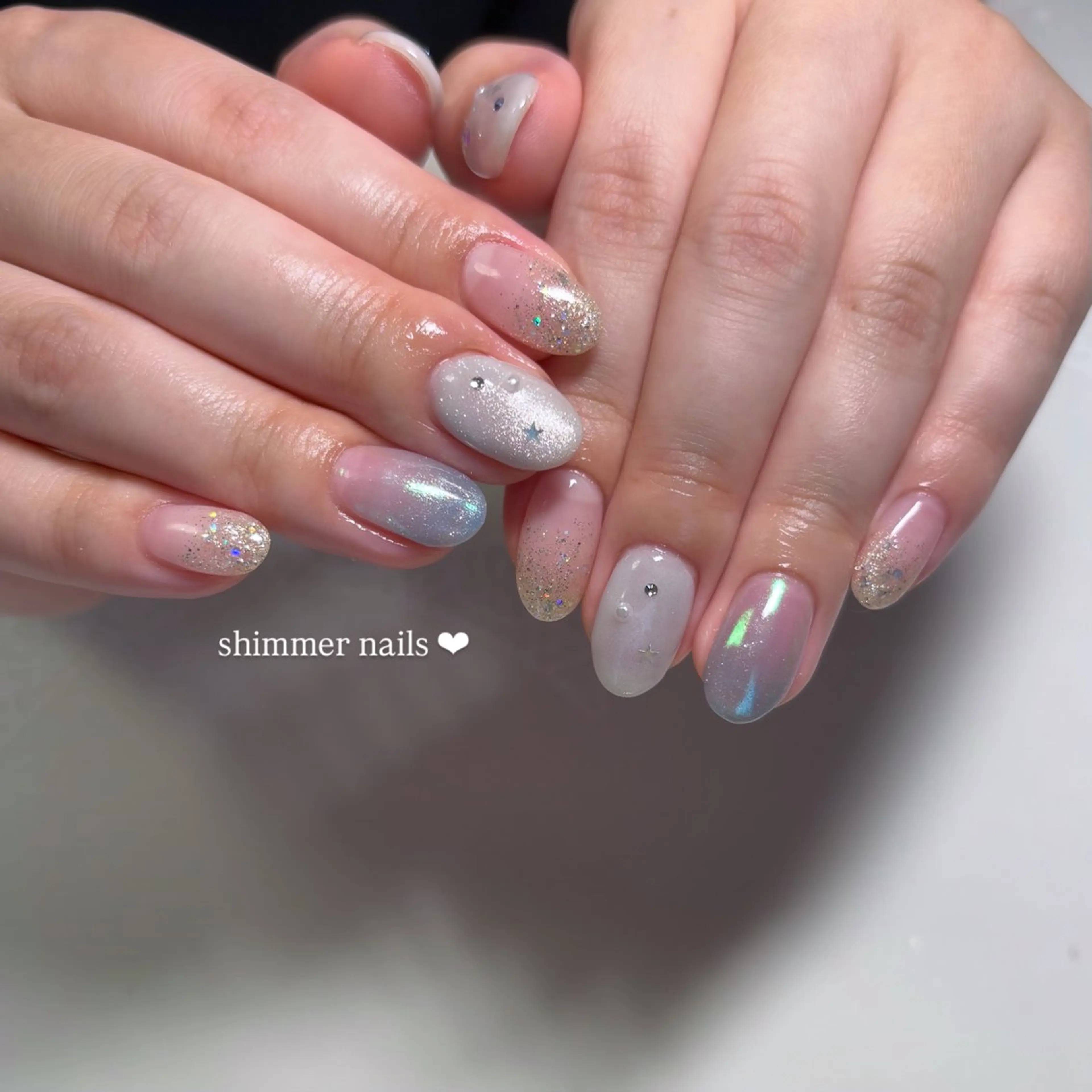 ネイル shimmer nailsのネイルデザイン