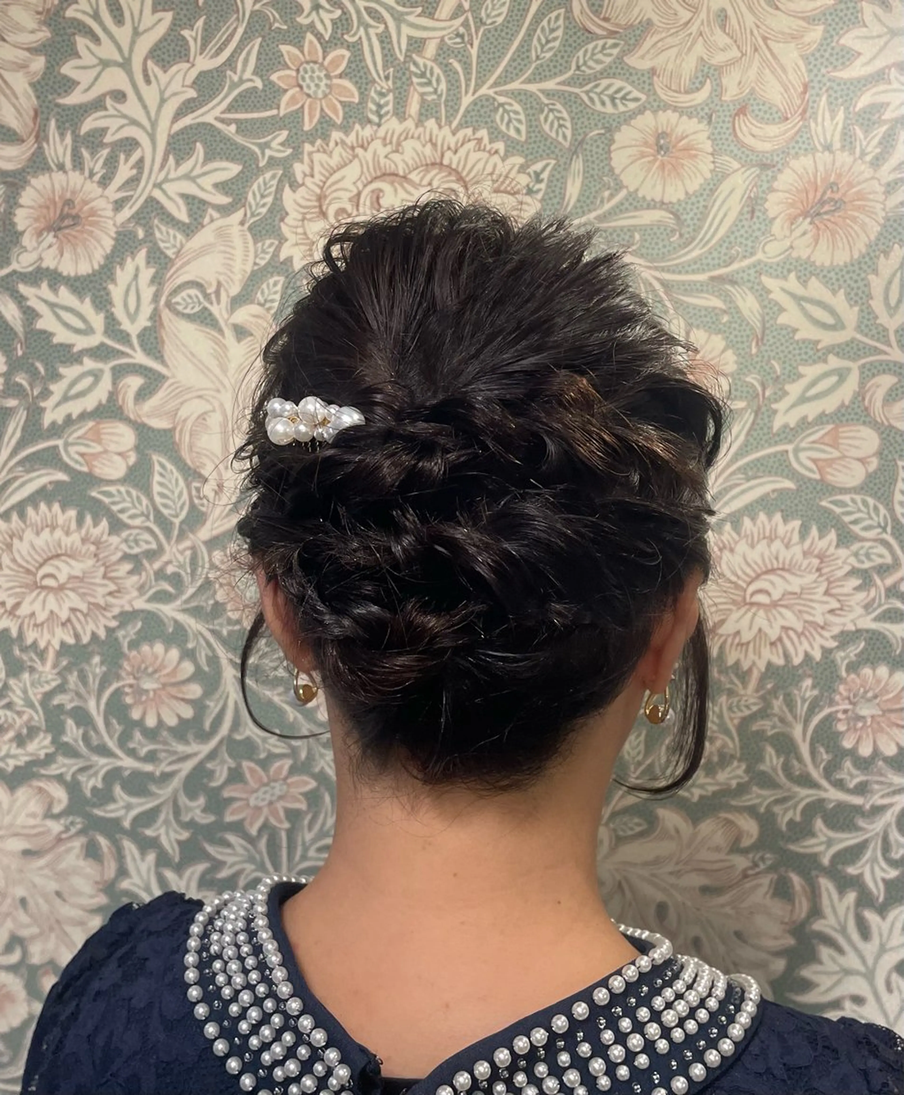 ミディアム hair make echo滿木あい花のヘアスタイル