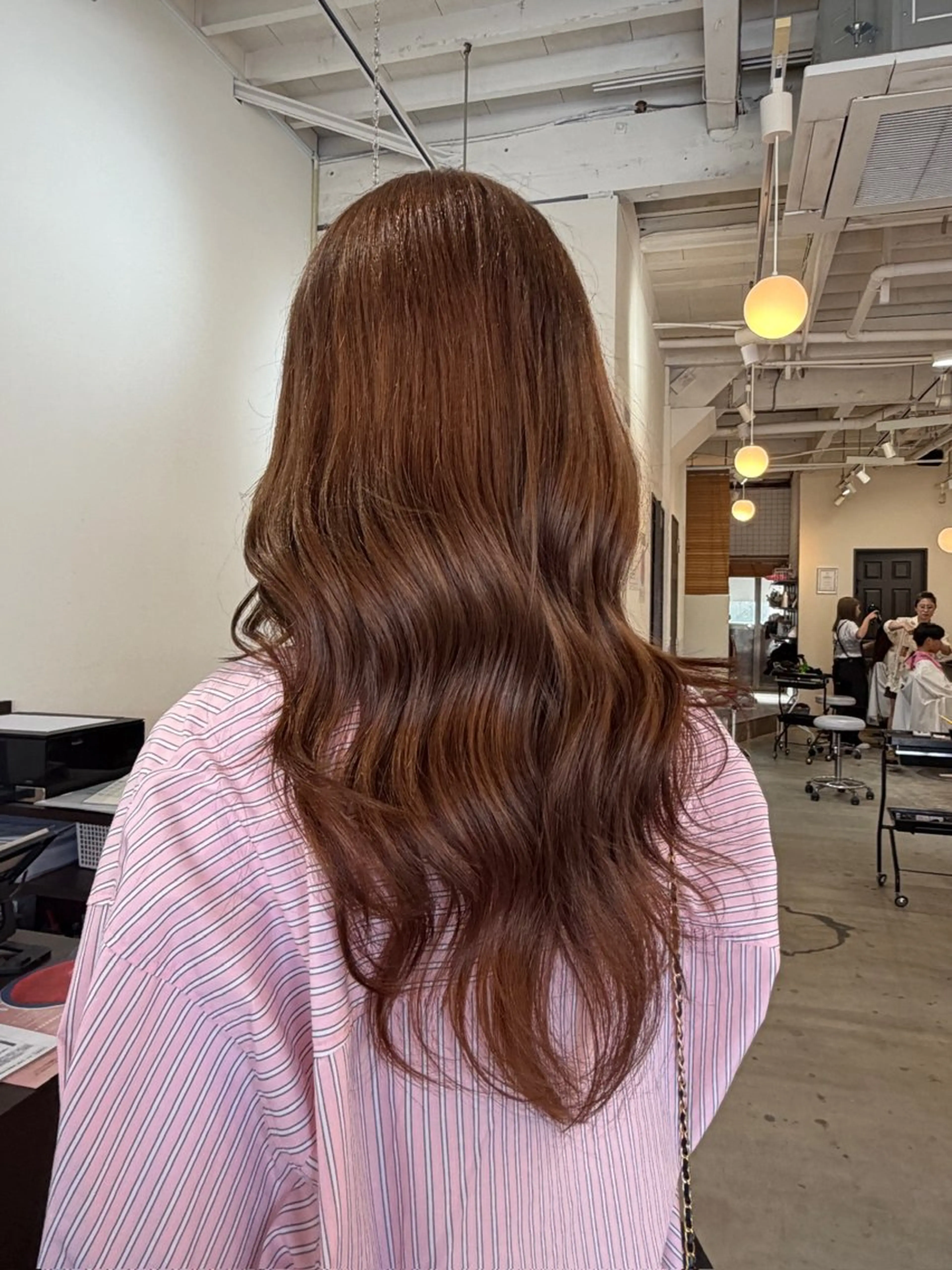 カラー ヘアカラー LUCK モミジのヘアスタイル