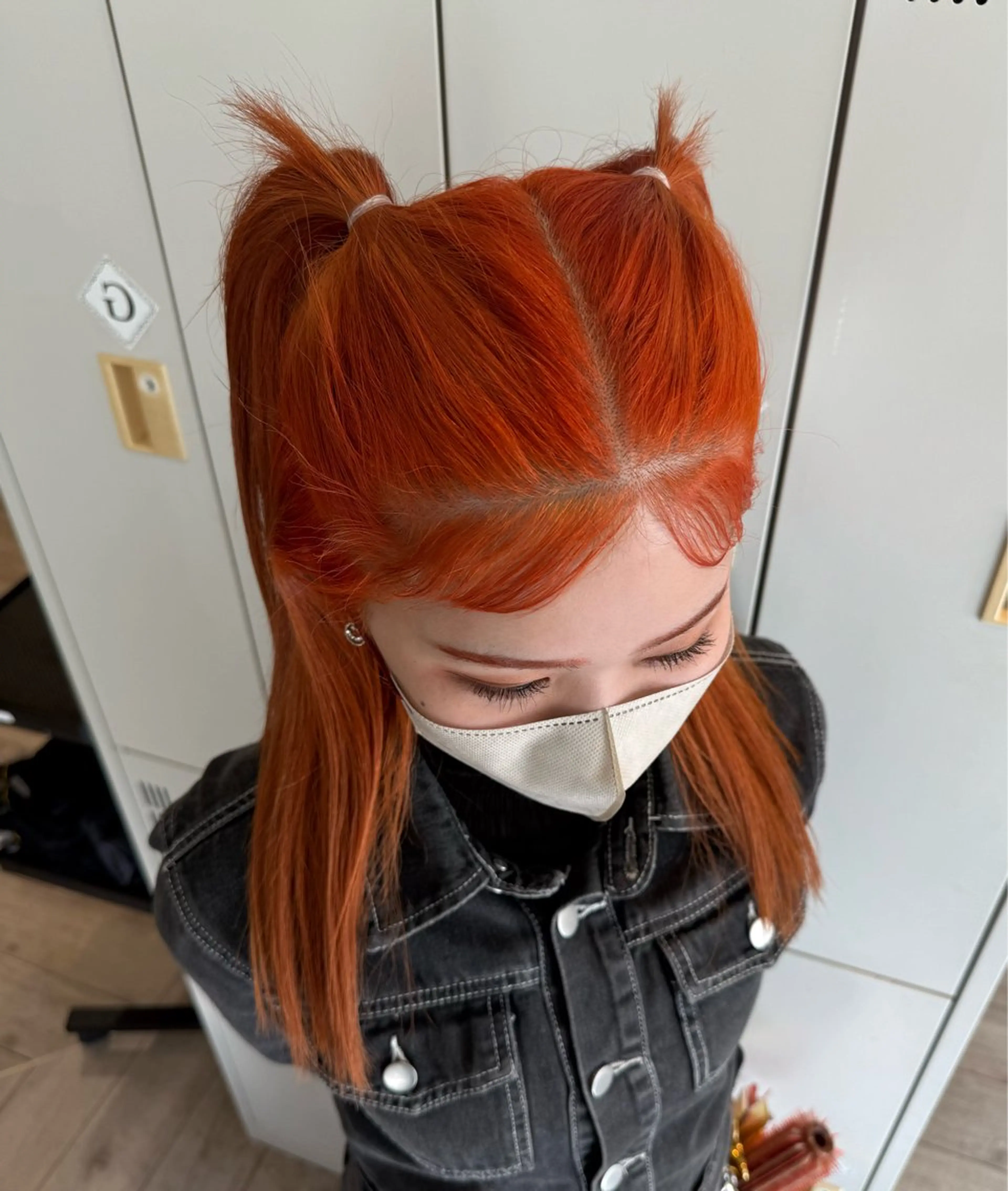 セミロング カット ヘアカラー トリートメント 💖ブリーチ💖 /カラー/RIOのヘアスタイル