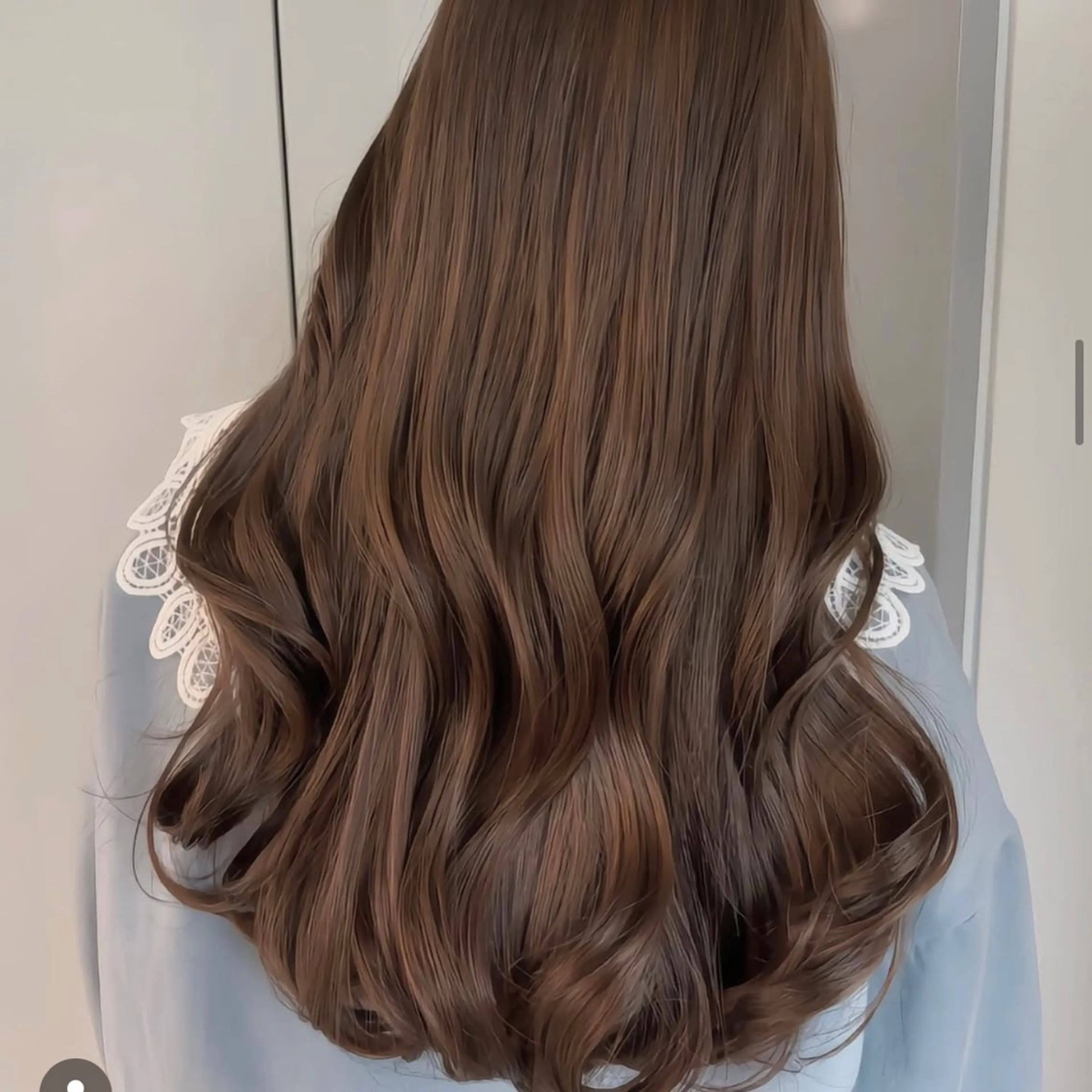 艶髪ワンカラー＋𝔸𝕦𝕛𝕦𝕒7stepトリートメント＋ストレートorコテ巻き仕上げ🎀の写真