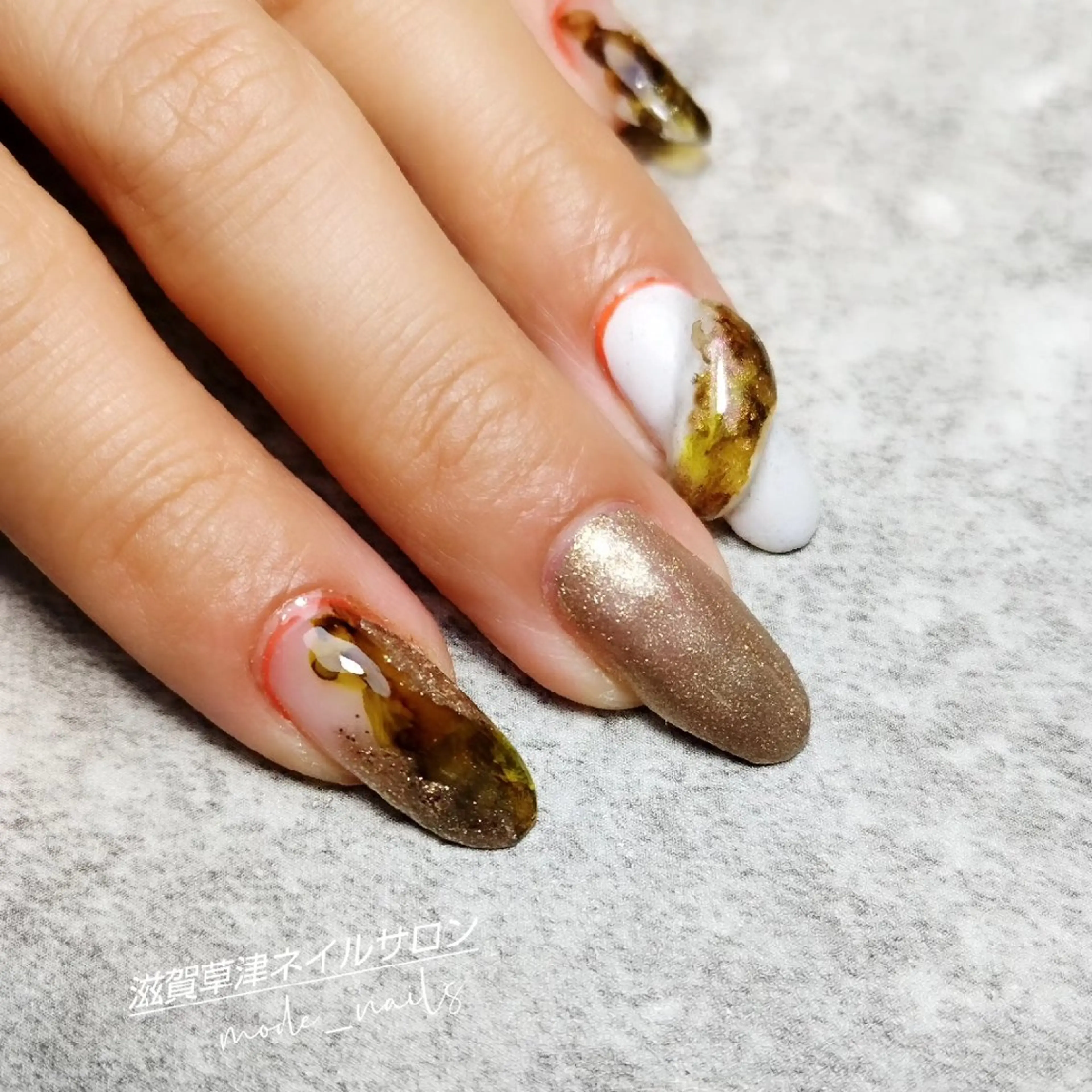 ネイル 滋賀県草津市ネイル mode_nailsのネイルデザイン