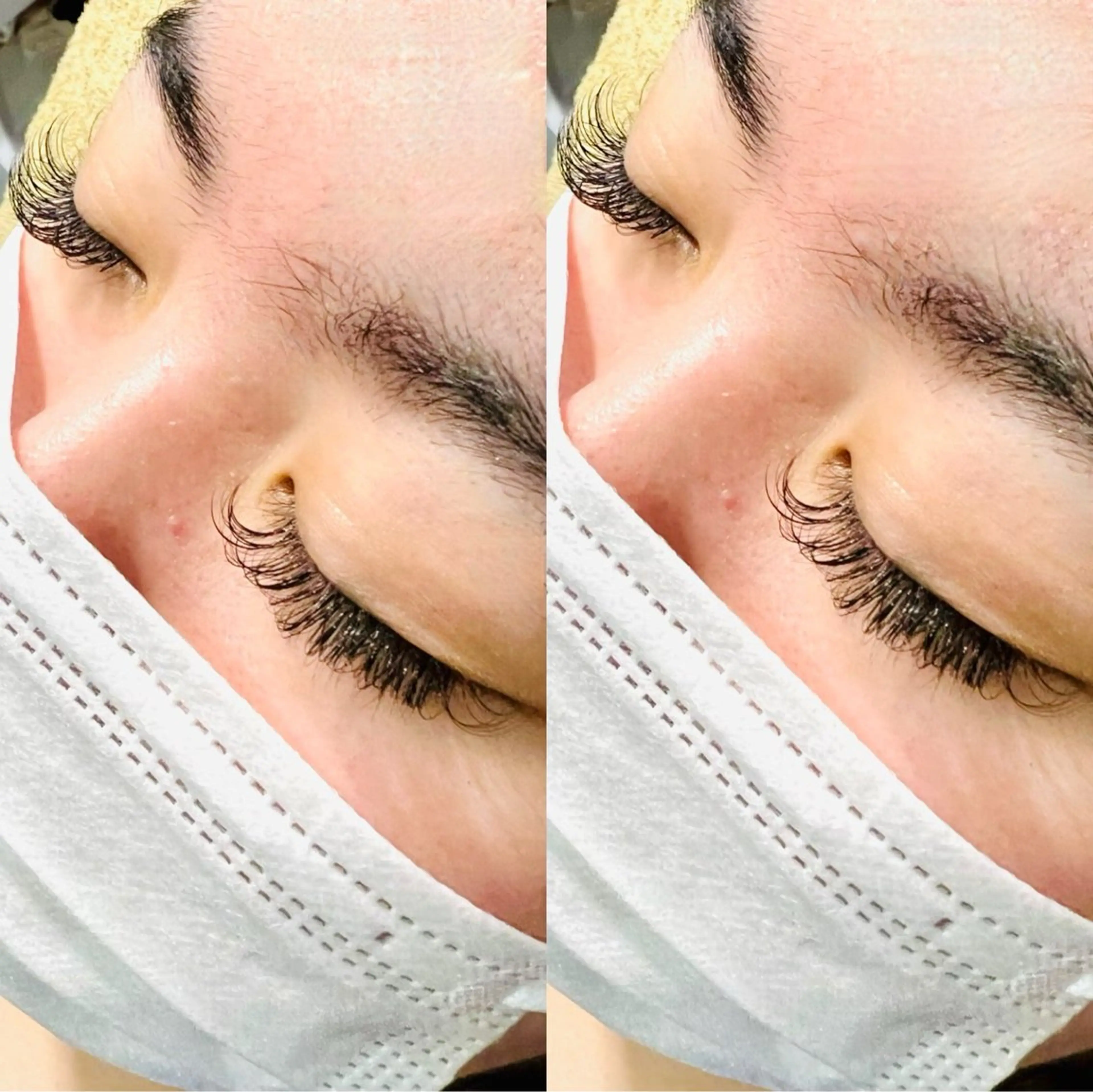 マツエク・マツパ Dカール ゴージャス 一重×まつ毛パーマ マツエク eyelash presh yukaのマツエク・マツパデザイン