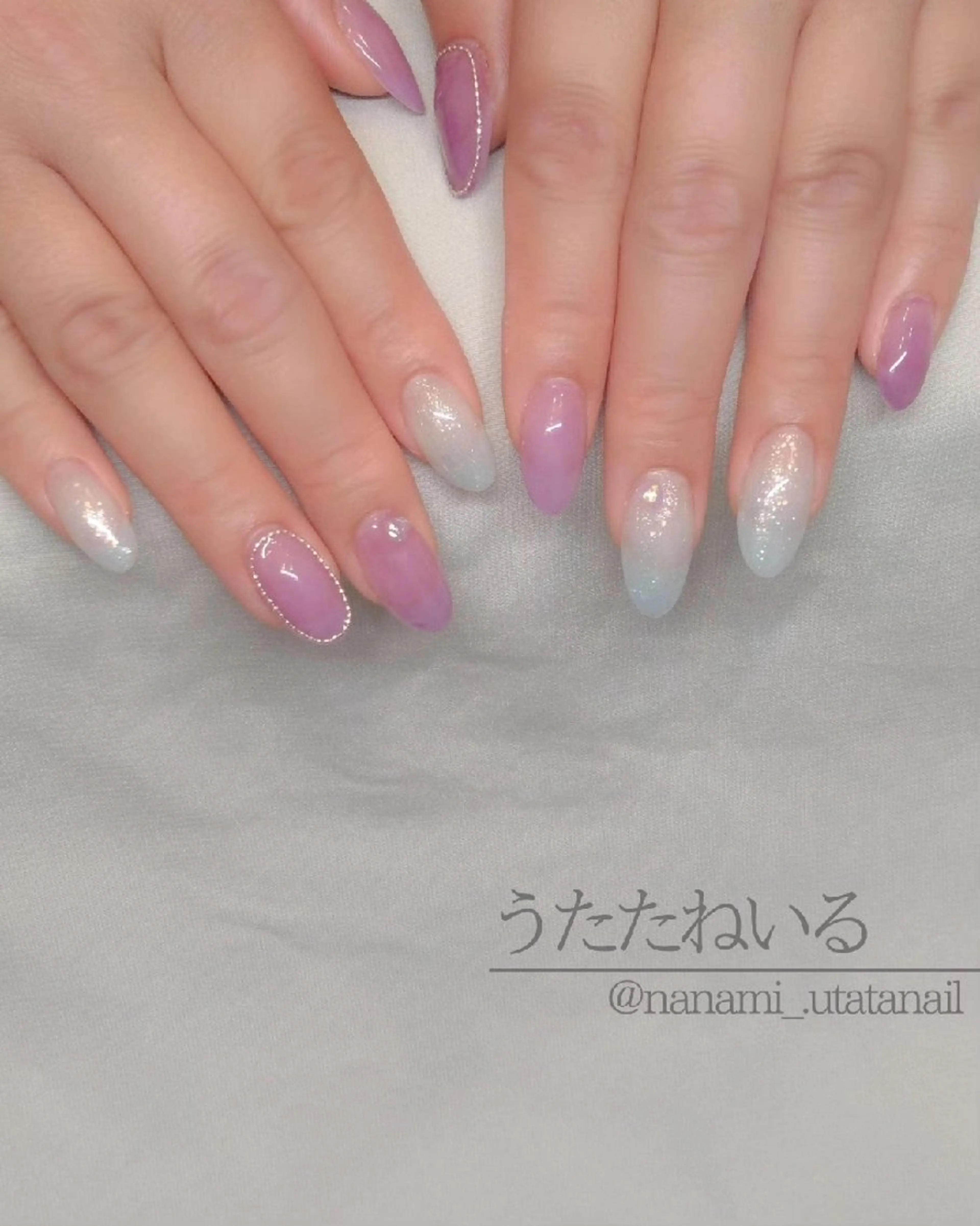 【お爪と同じくらいの長さ出し】ミディスカ＋ジェルワンカラー/180分の写真