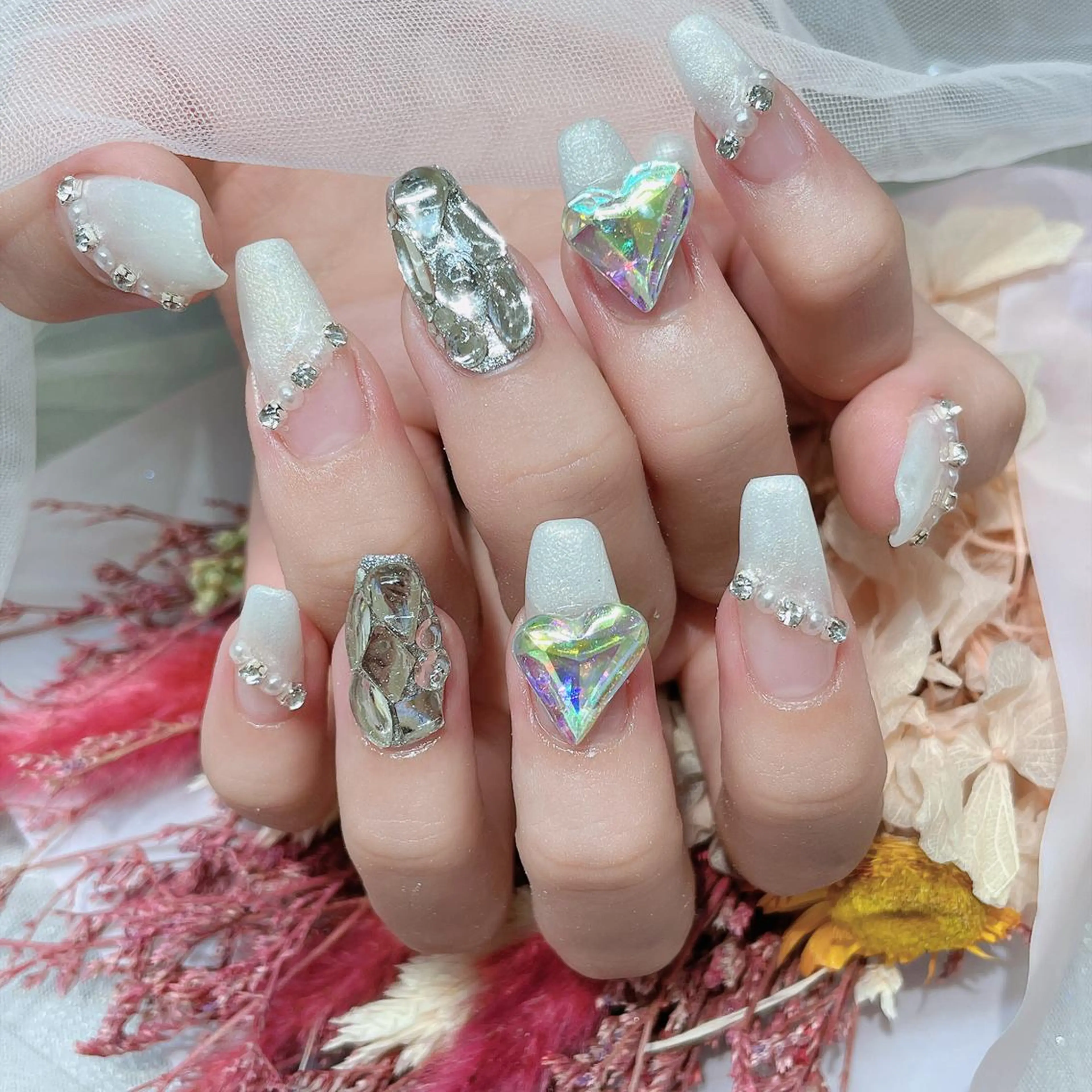 ネイル 長さだし専門店 M2　rikaのネイルデザイン