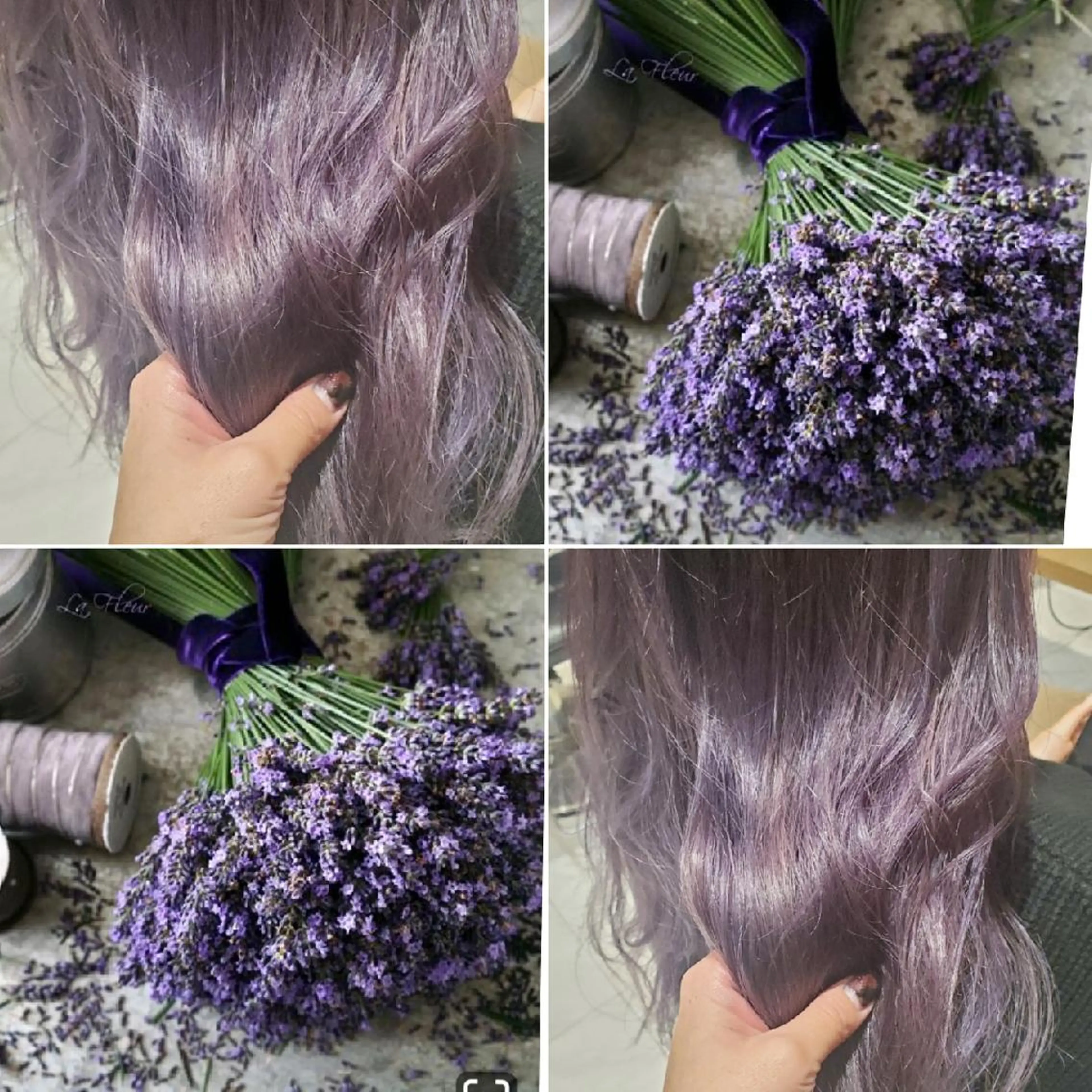 ミディアム カラー ヘアアレンジ ブリーチ ケアブリーチ オリーブ透明感カラー 表参道/MIKUのヘアスタイル