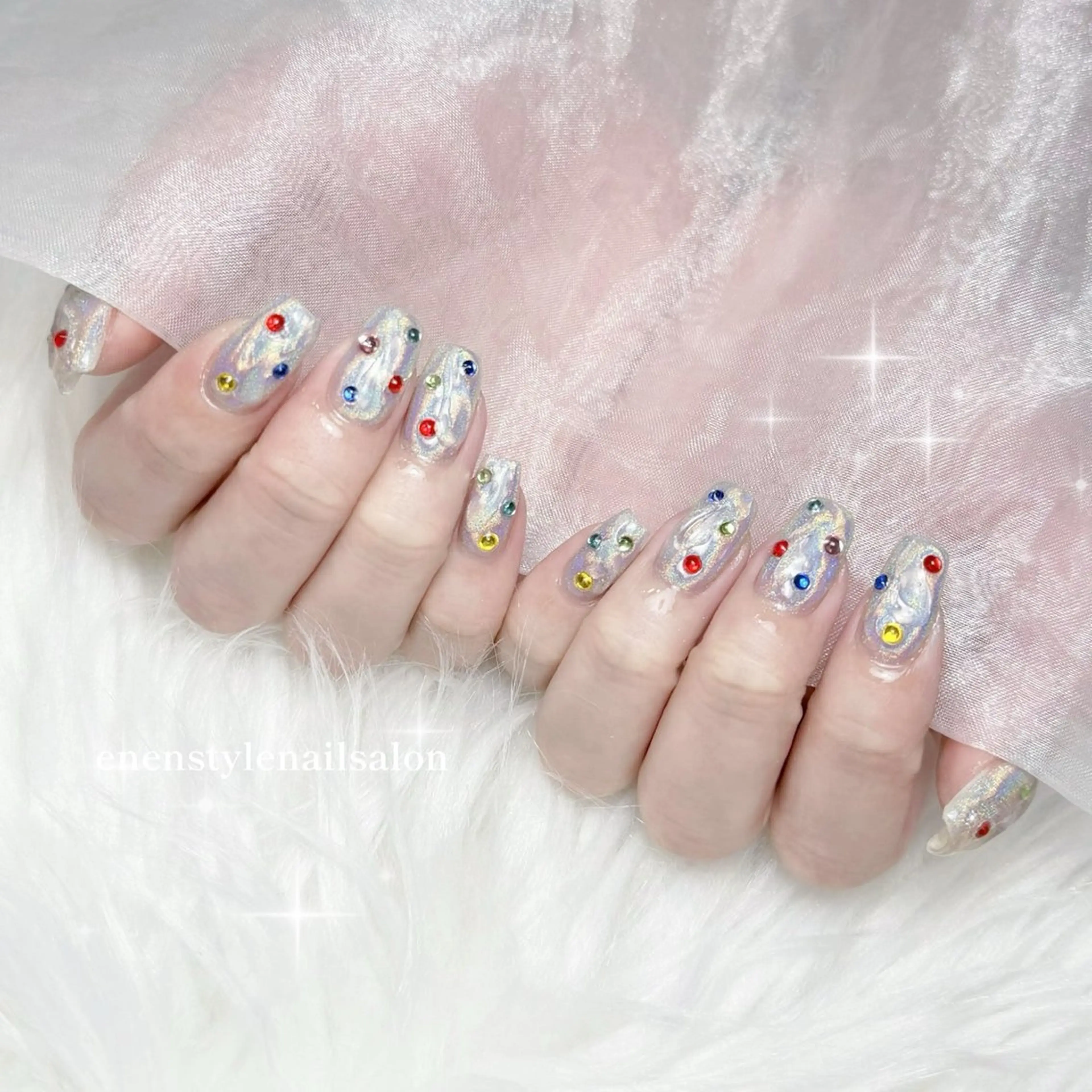 ネイル ハンドネイル 🐾enen style 🐾のネイルデザイン