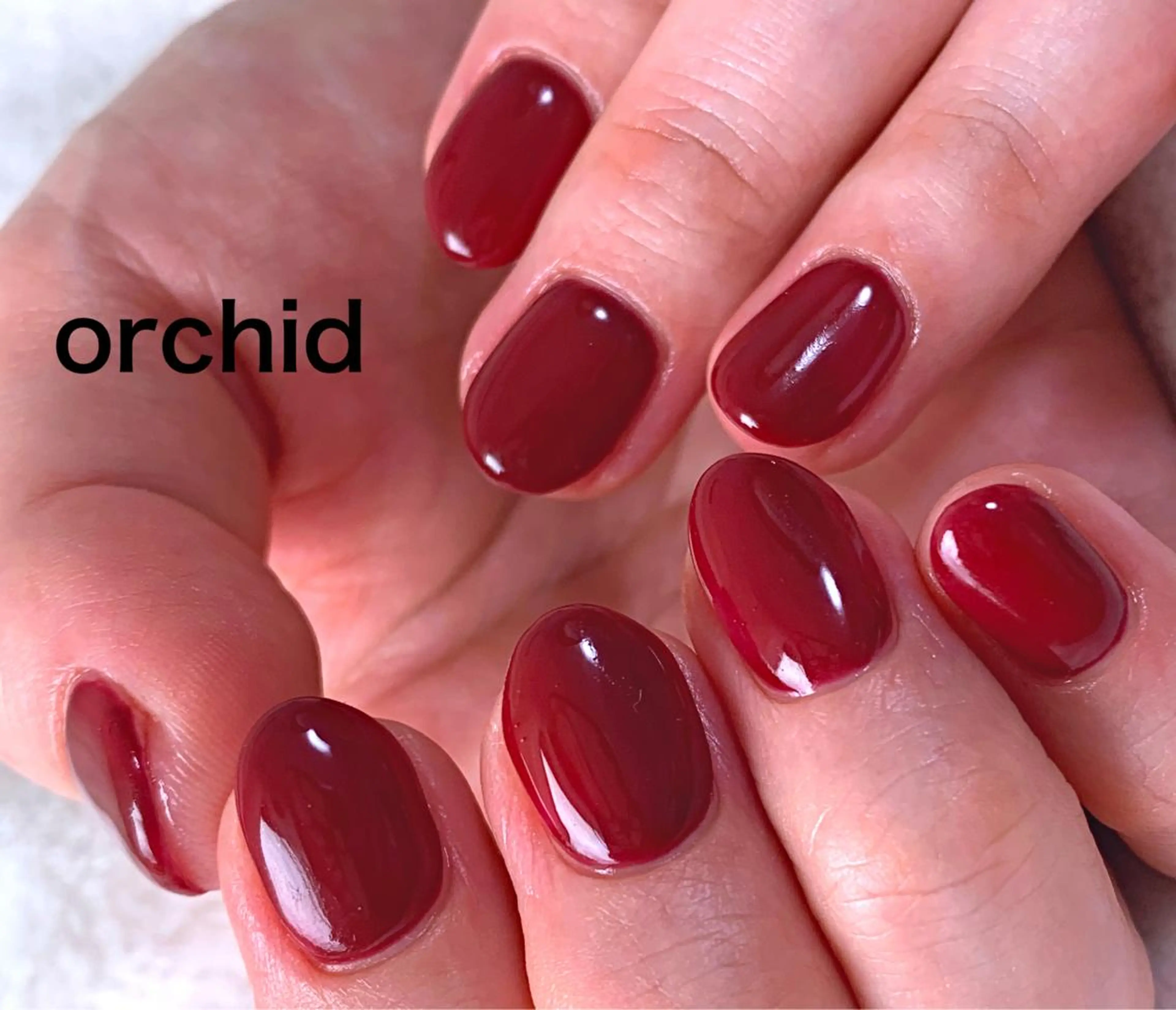 ネイル orchid ♡オーキッドのネイルデザイン