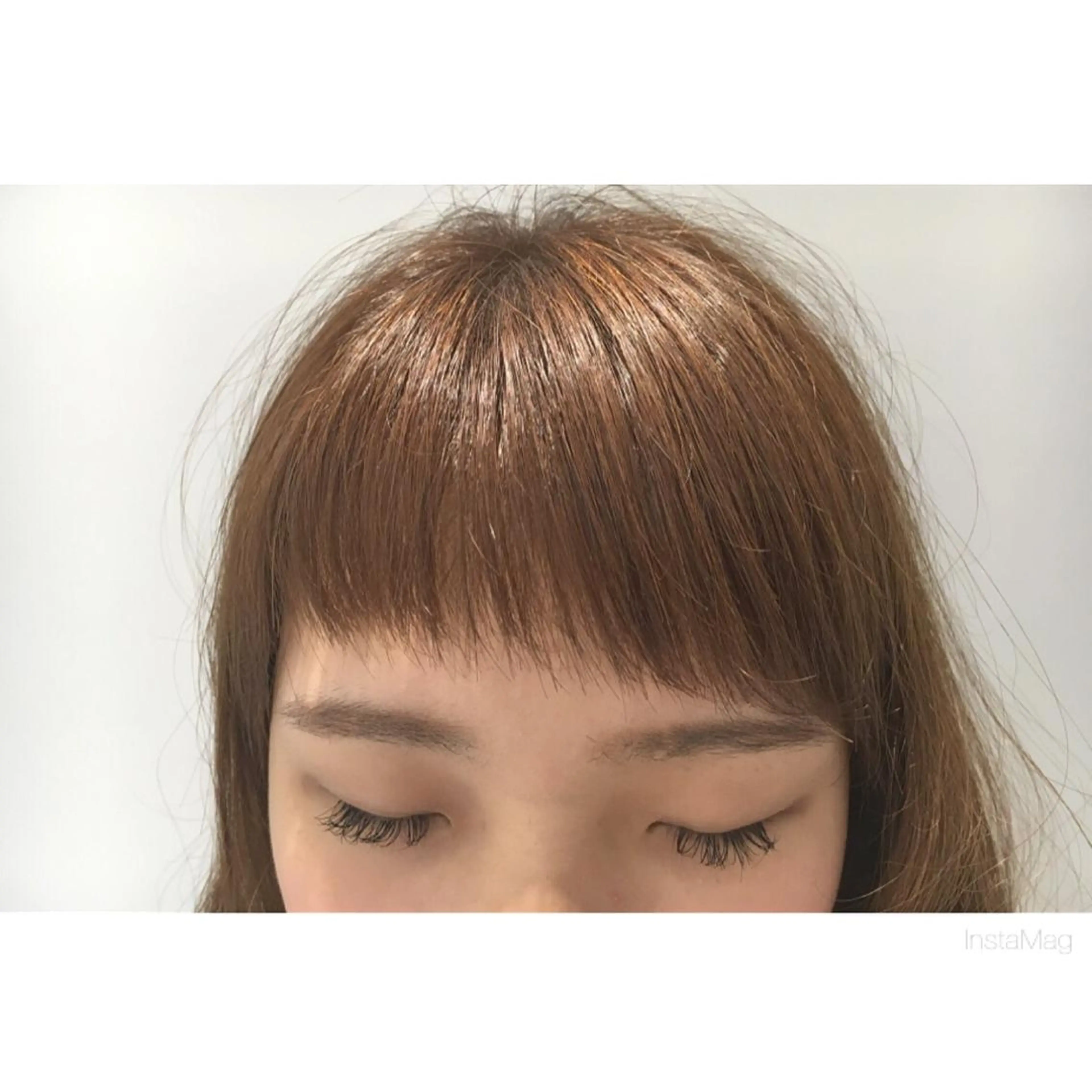 ショート ミディアム セミロング ロング 江原 彩華のヘアスタイル