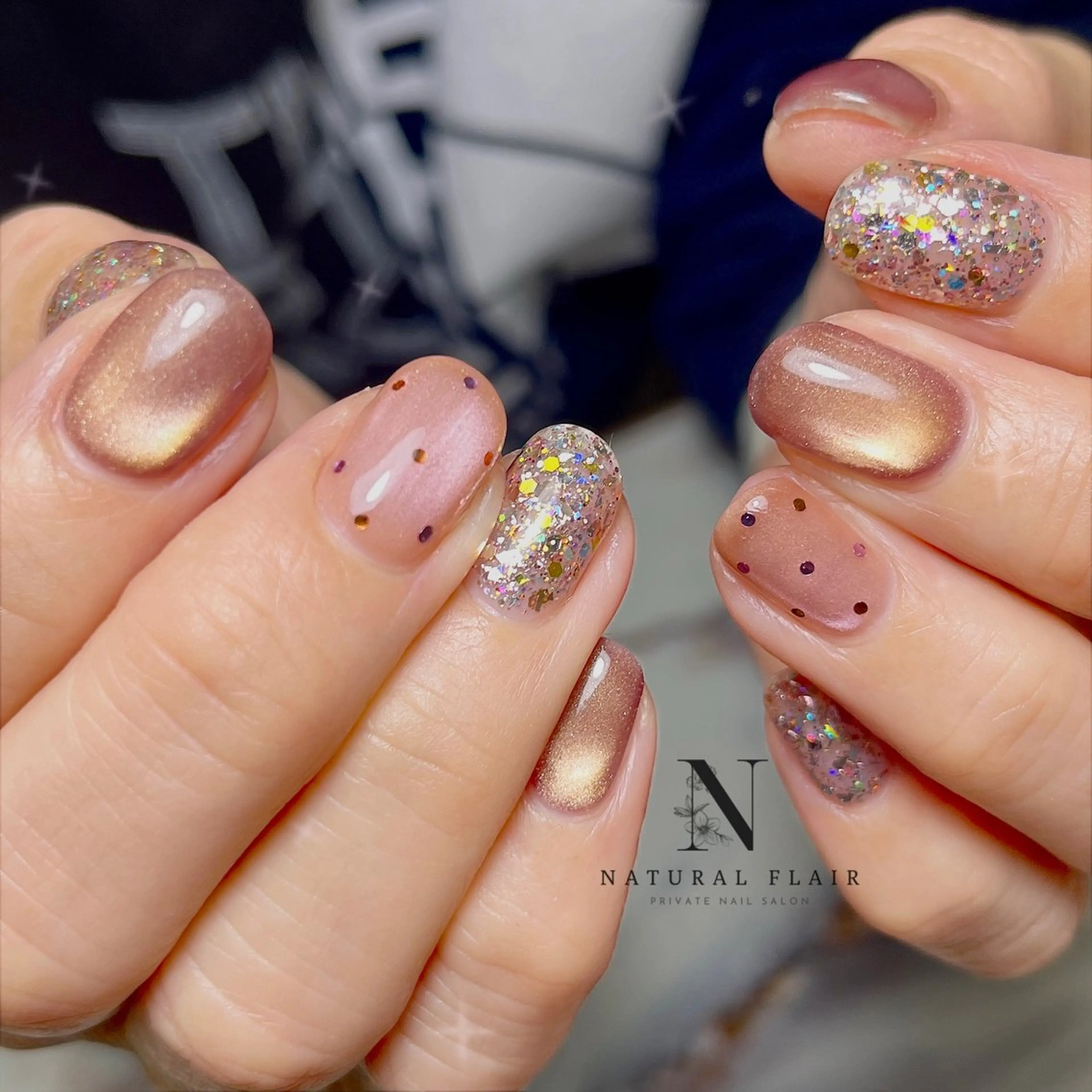 ネイル ハンドネイル natural flairのネイルデザイン