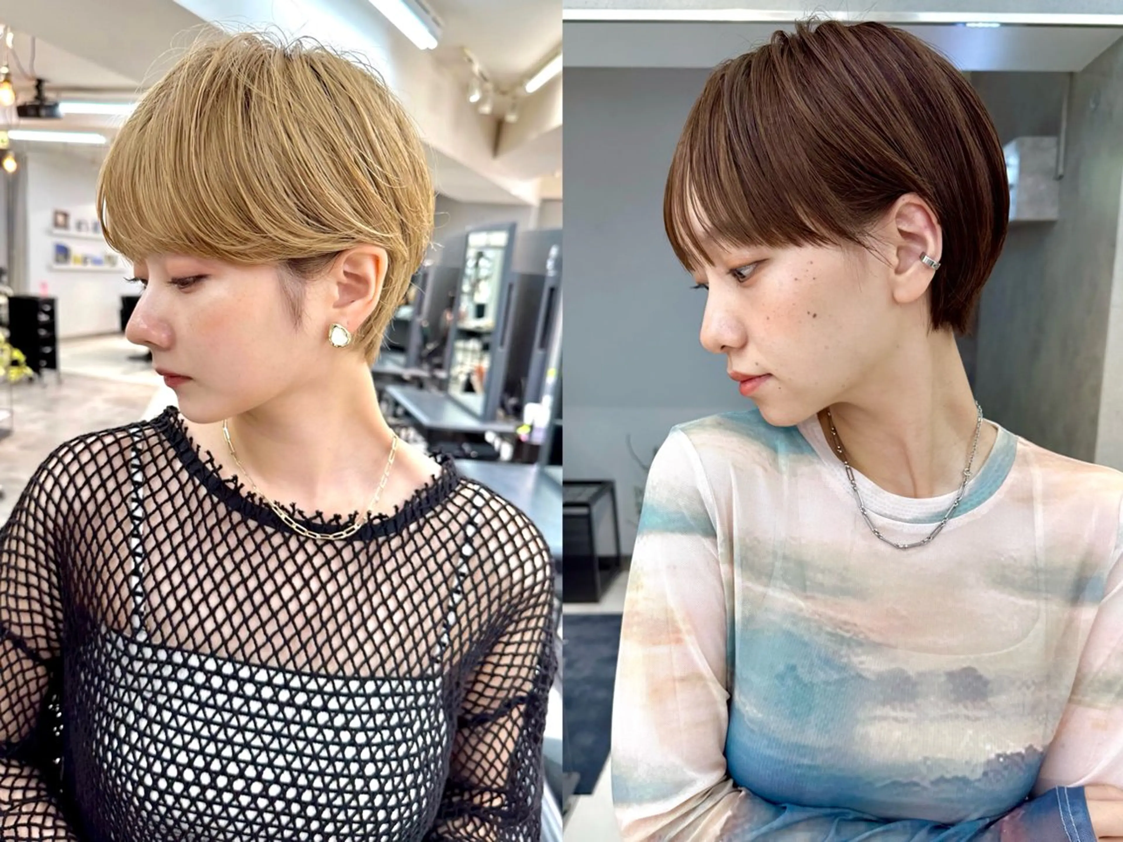 ショート カット 骨格診断で絶対可愛い ✨丸みショート✨凌弥のヘアスタイル