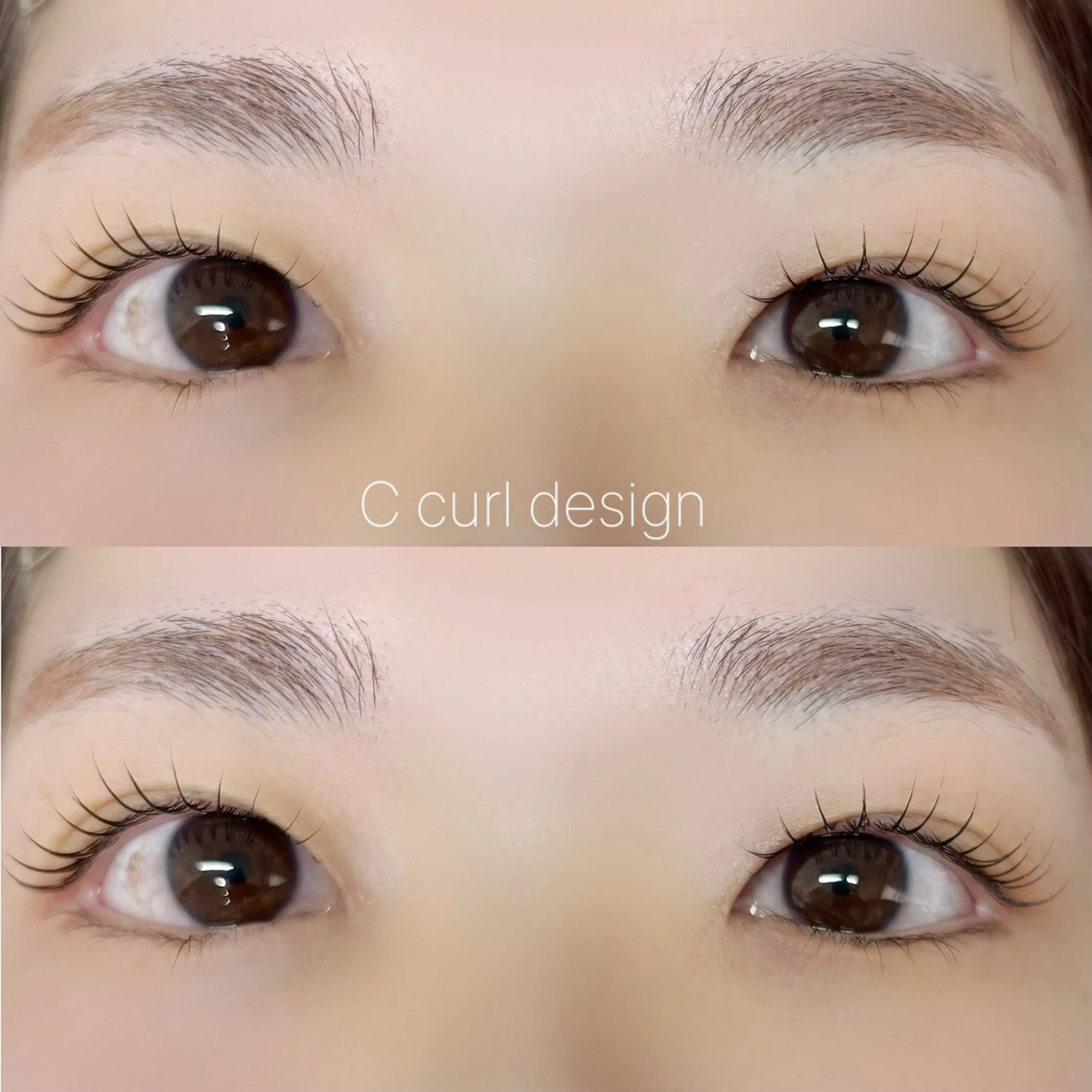 マツエク・マツパ Cカール ナチュラル 0's知立 大橋のマツエク・マツパデザイン