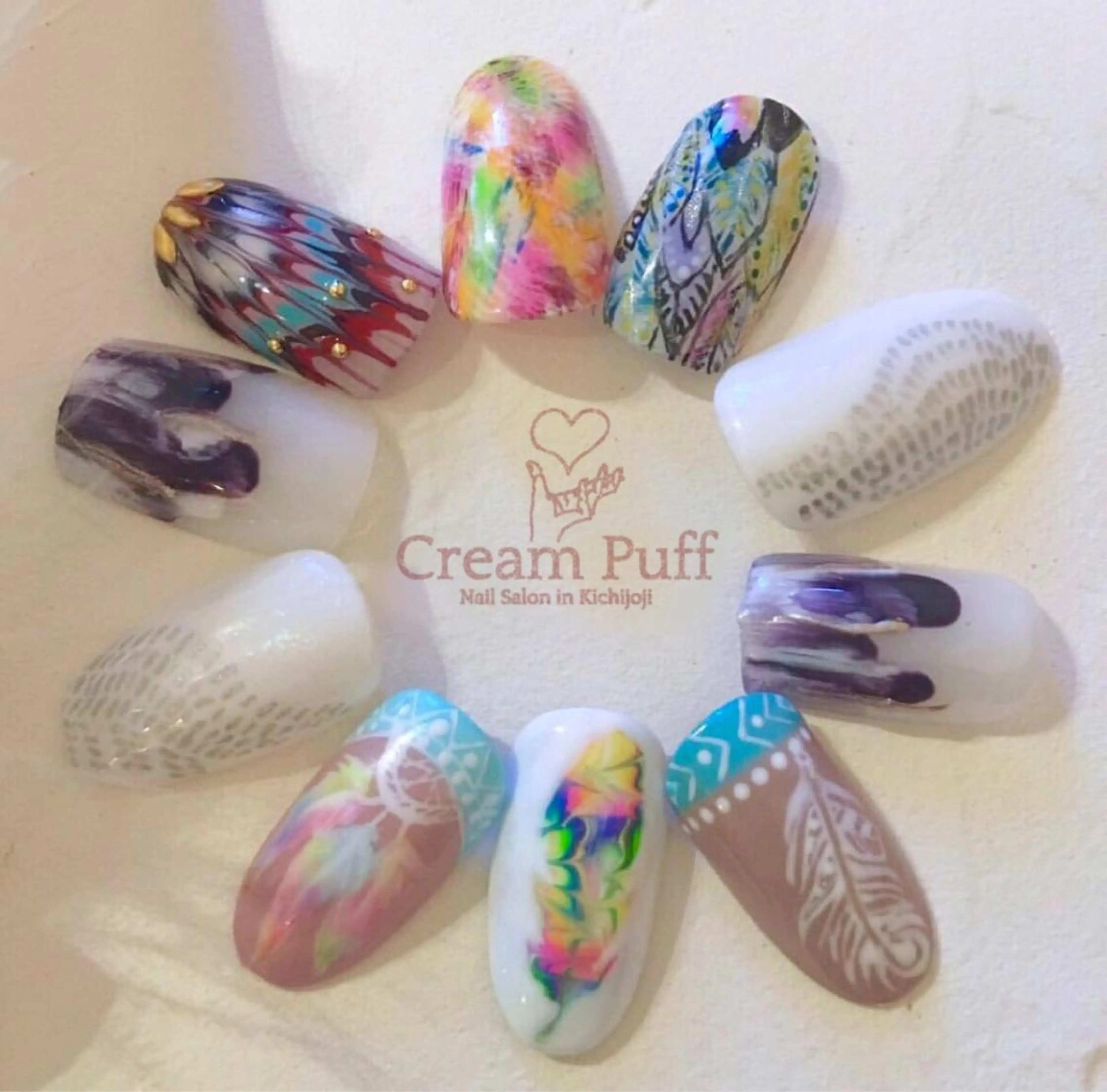 ネイル アートネイル HAMANO MIKAのネイルデザイン