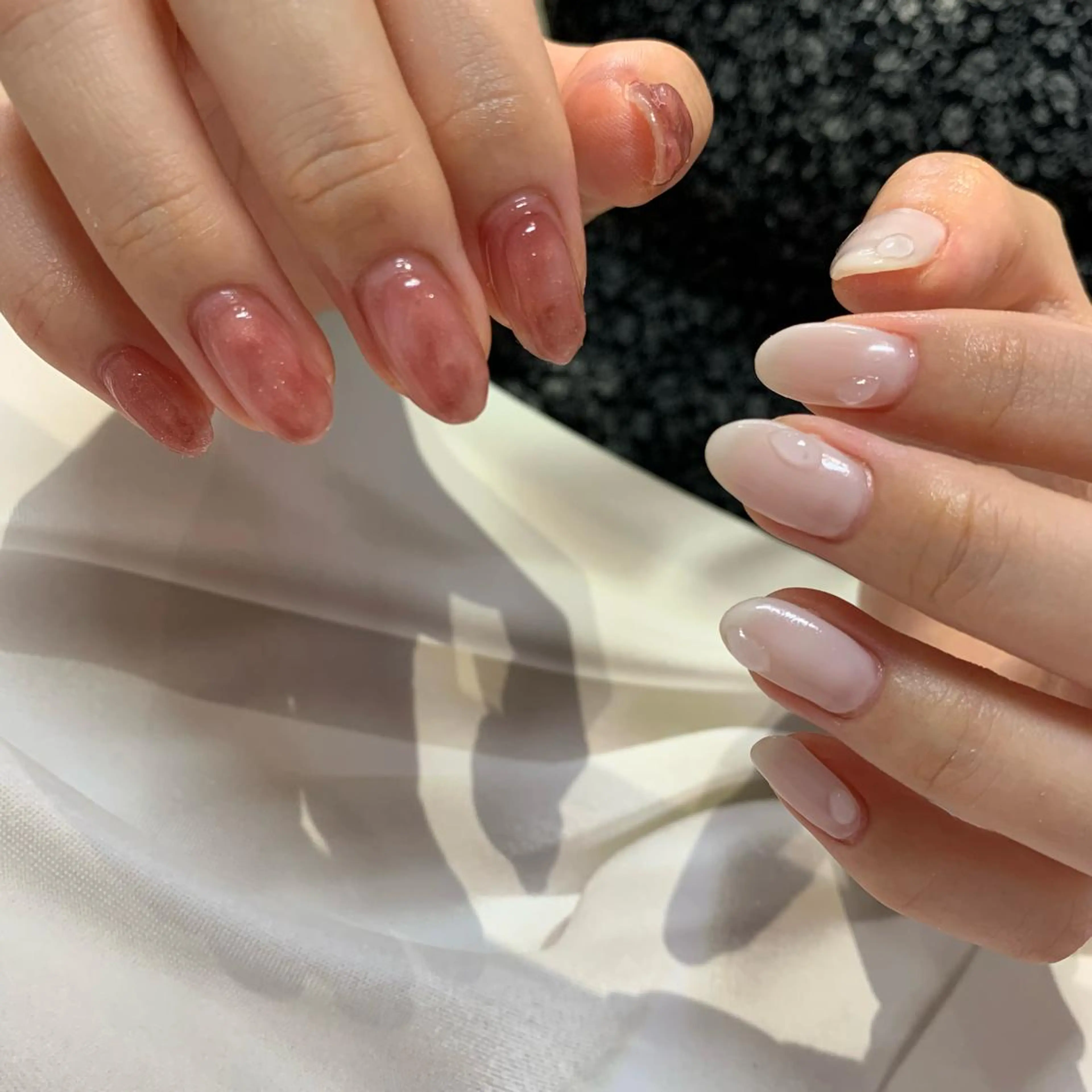 ネイル ぷっくりネイル マキノ ユイのネイルデザイン