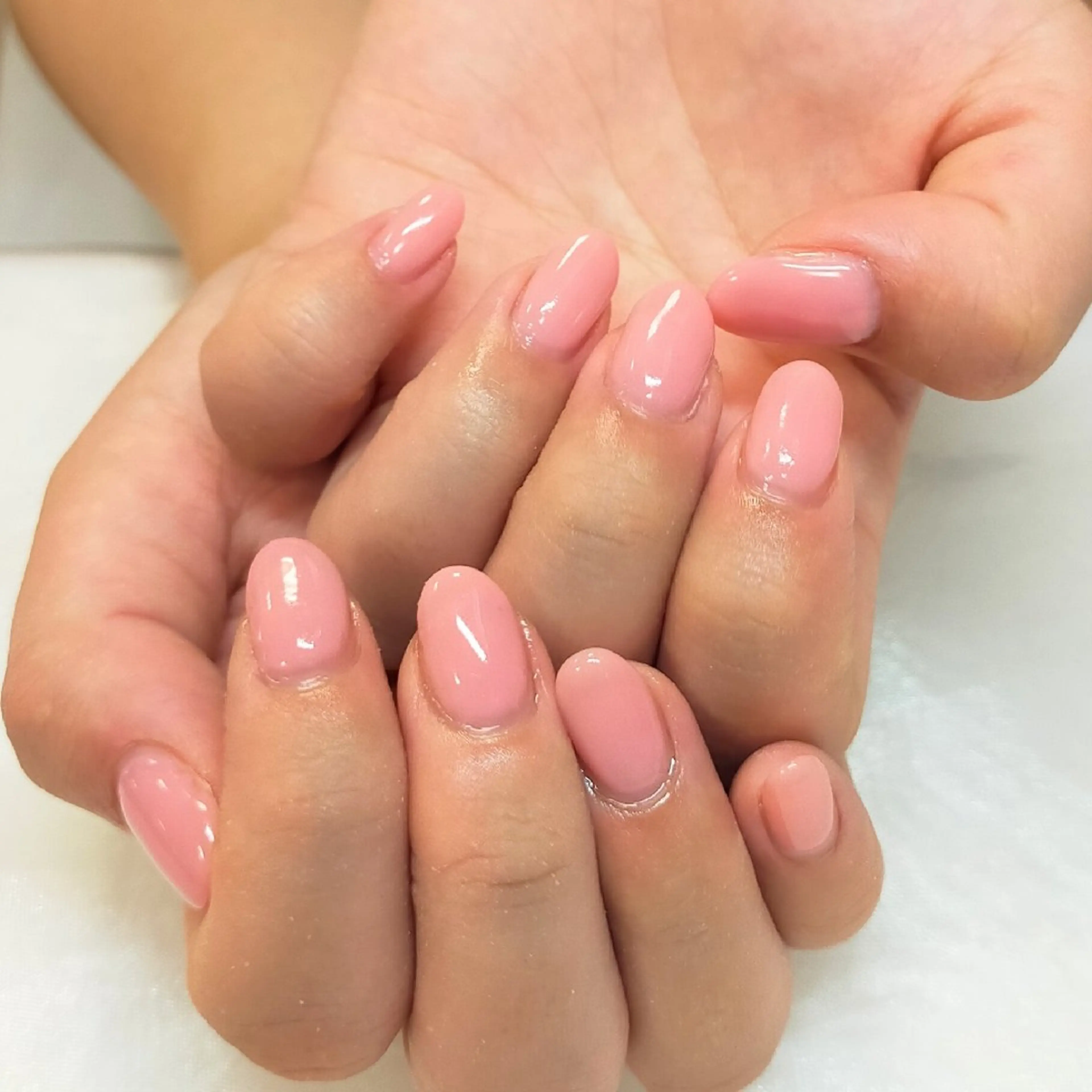 ネイル オフィスネイル ピンク maruyasu. yのネイルデザイン