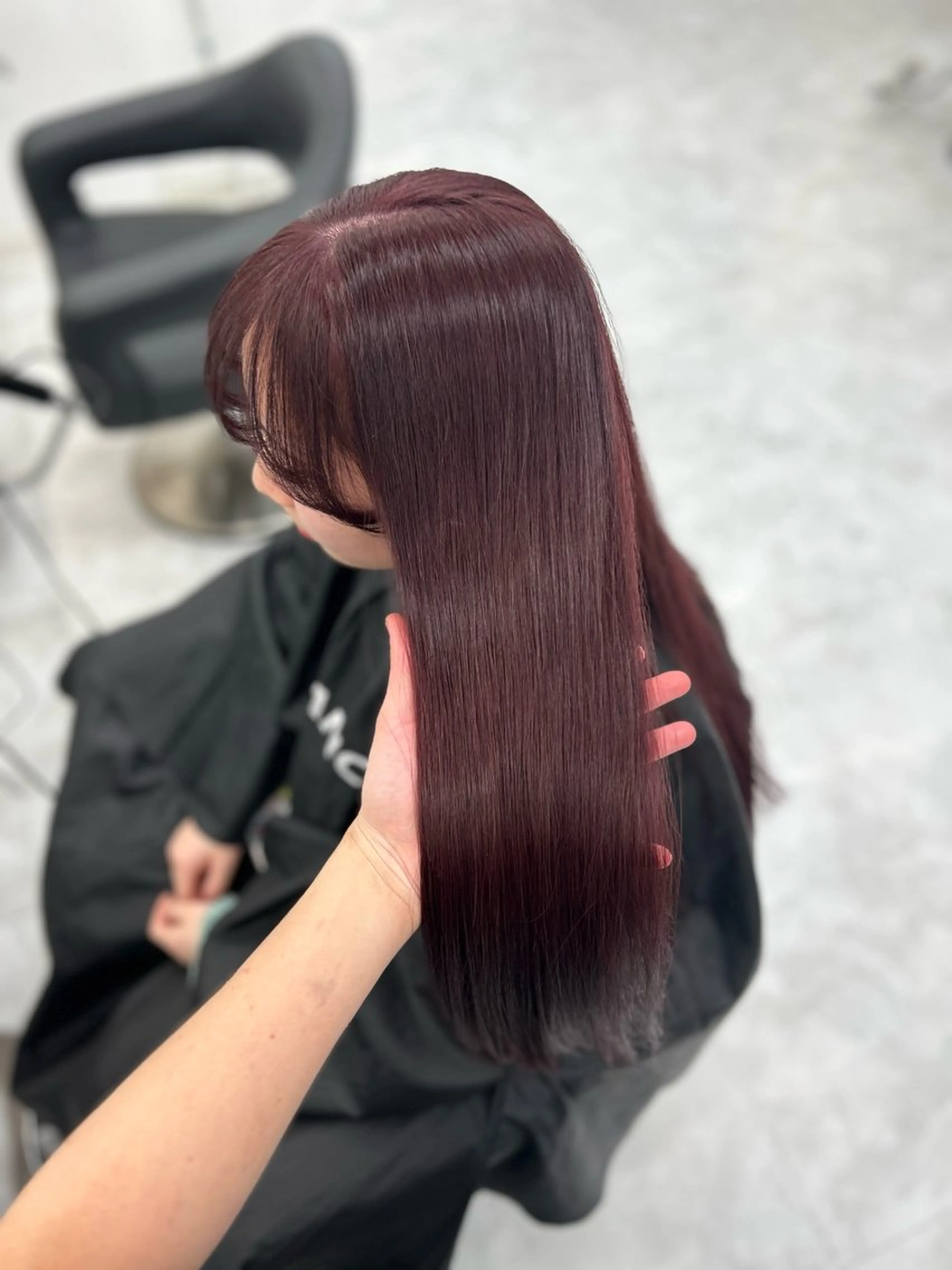 【🎀初カラーの方にオススメ!🎀】ブリーチなしWカラー +トレンドカット+コテ巻上げ+ 炭酸スパ付♥️の写真