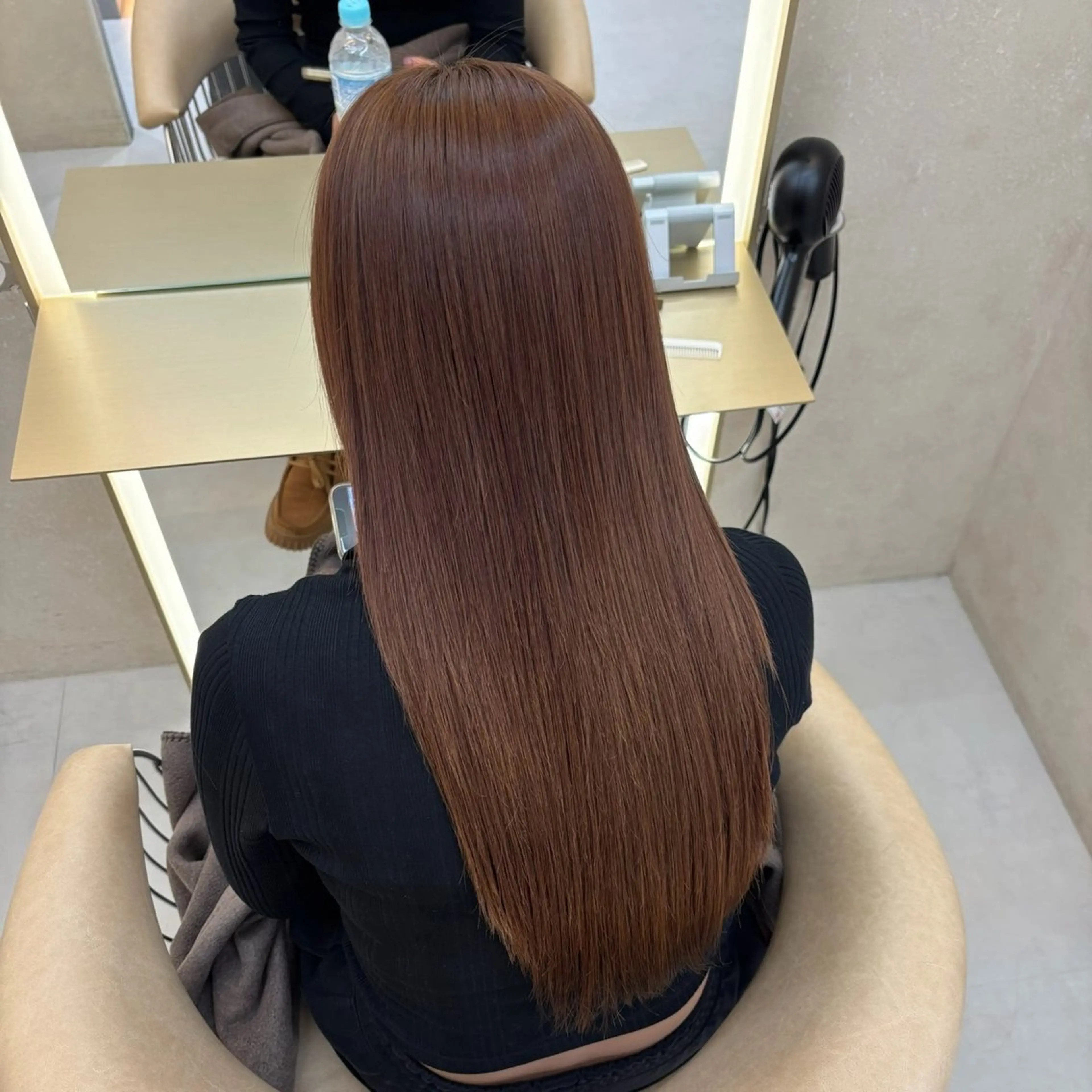 ロング 植田 菜月のヘアスタイル