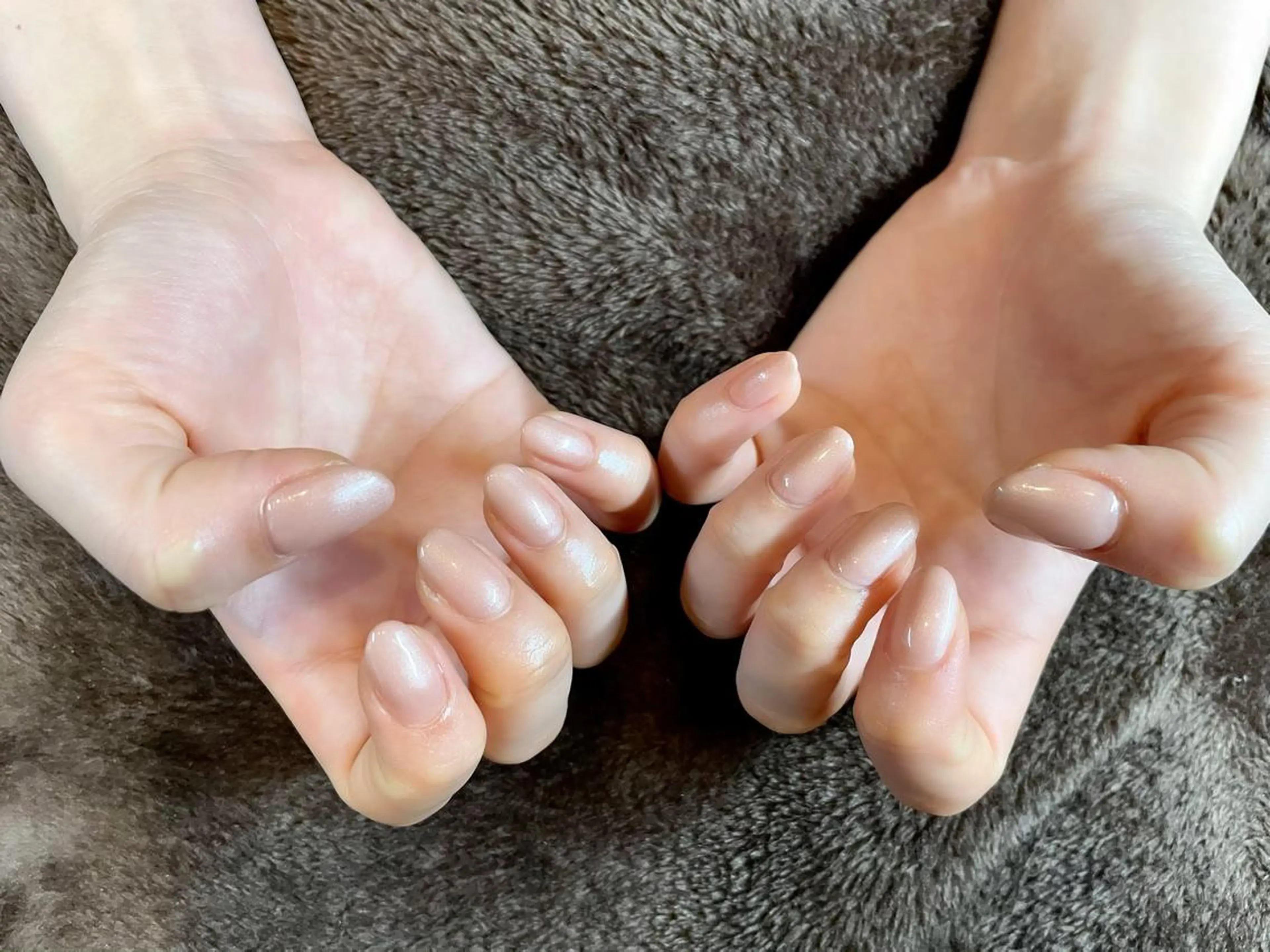 ネイル ワンカラーネイル ささき れいなのネイルデザイン