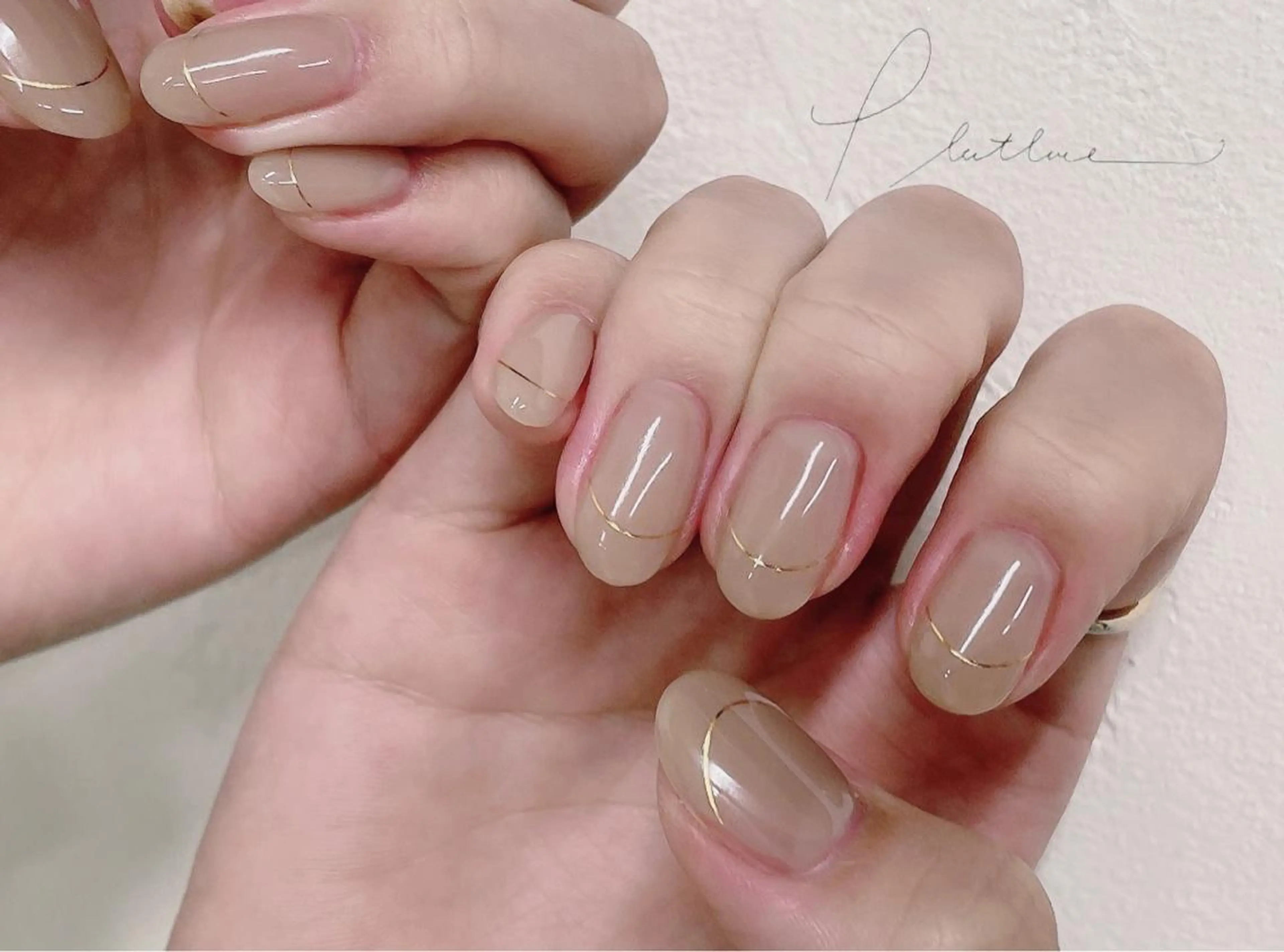 ネイル ワンカラーネイル Platluce. ERIのネイルデザイン