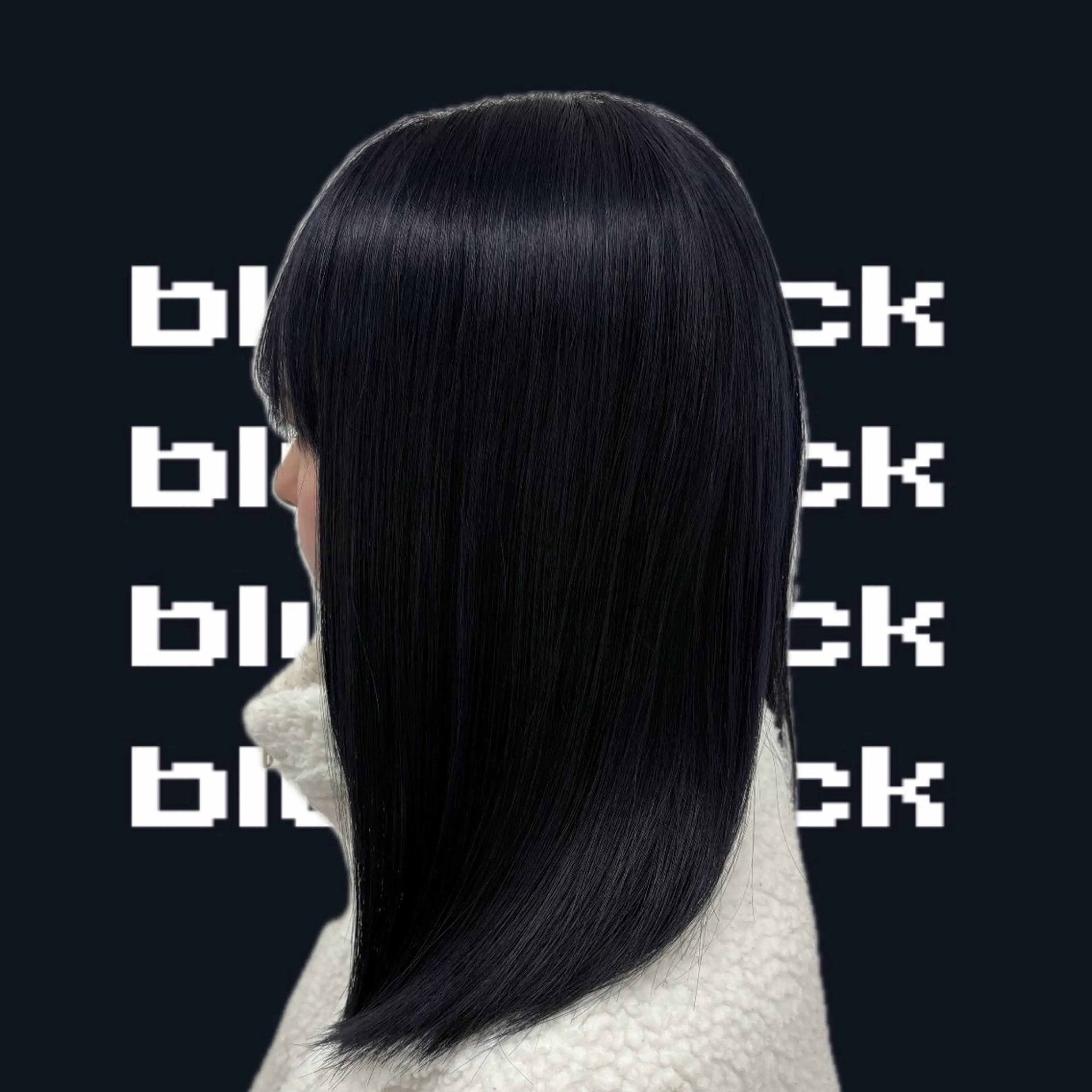 セミロング カラー 似合わせヘア🪽 riko🐈‍⬛のヘアスタイル