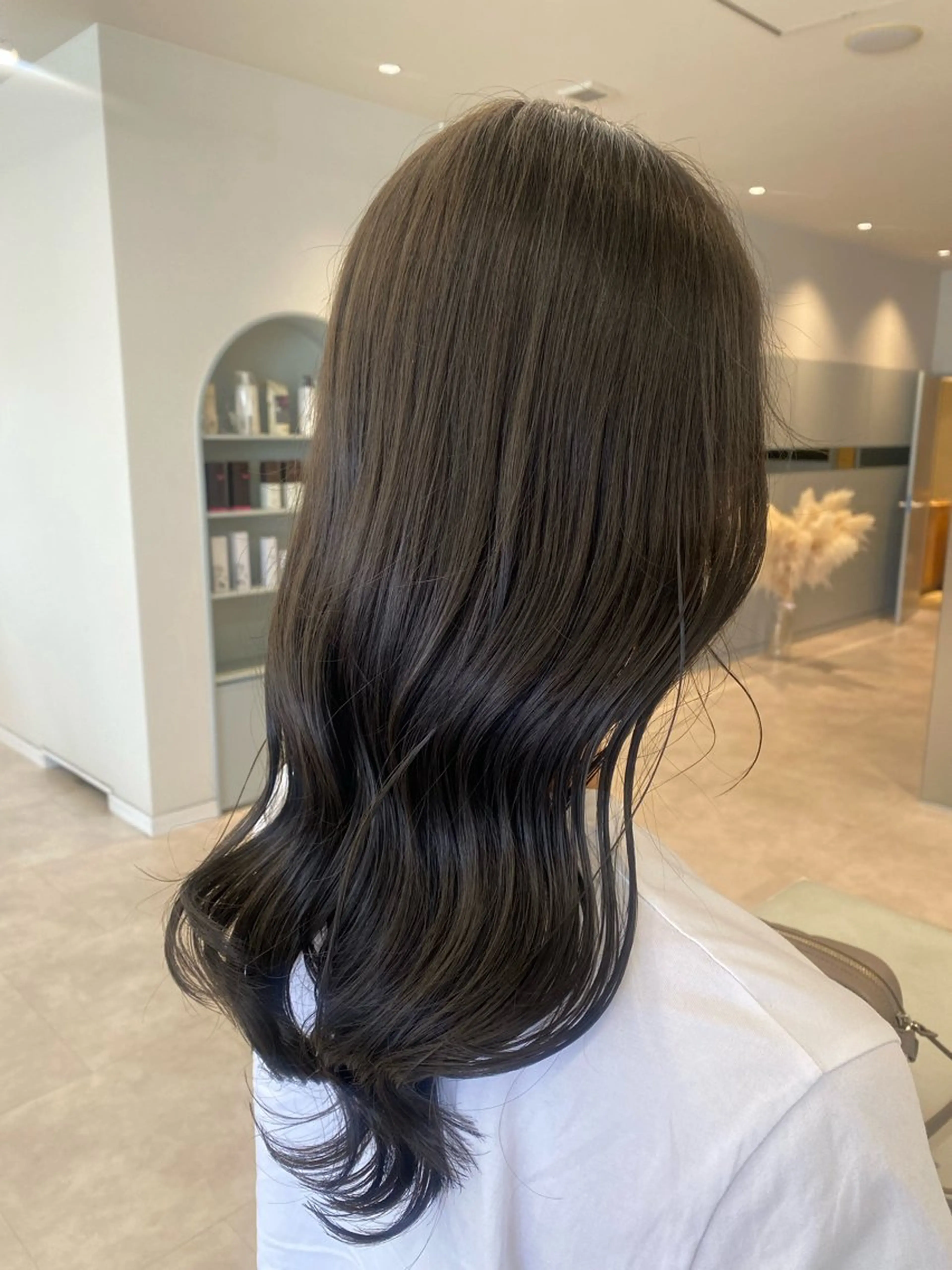 ロング カラー 透明感カラー 🫧髪質改善/斎藤 奈々/岡山美容師🫧のヘアスタイル