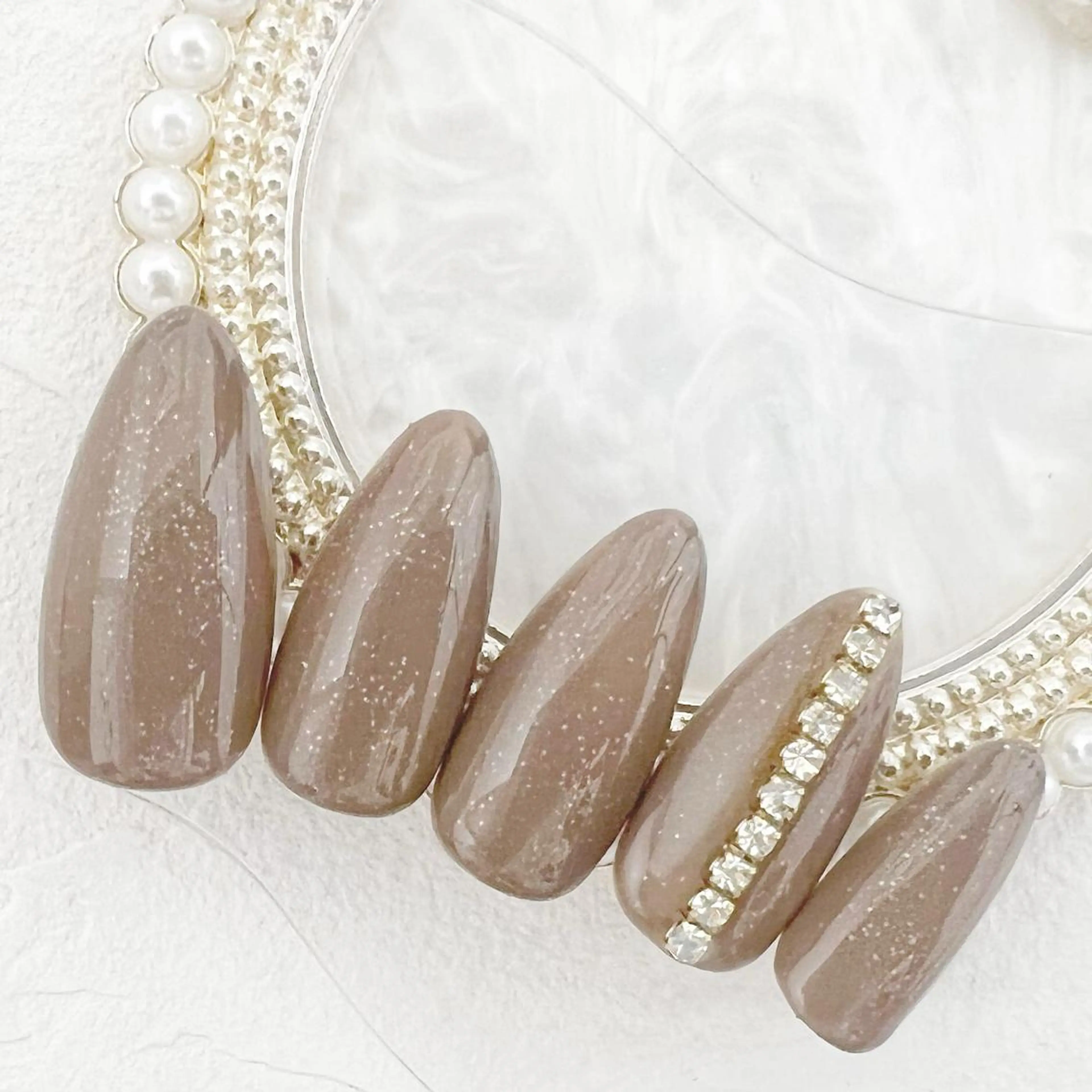 ネイル オフィスネイル シンプルネイル rouse nail RISATOのネイルデザイン