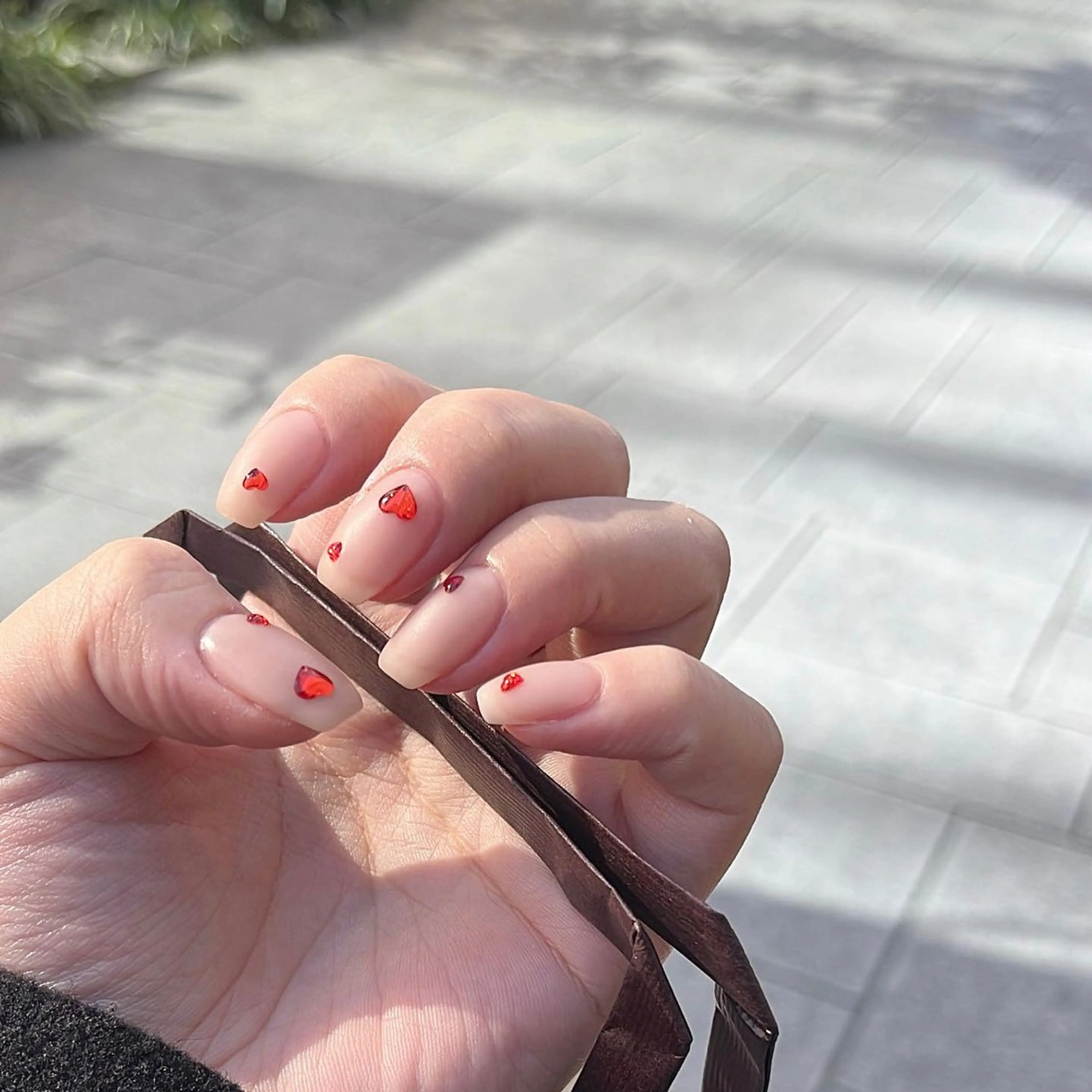 ネイル パラあり！フィルイン 美フォルムのネイルデザイン