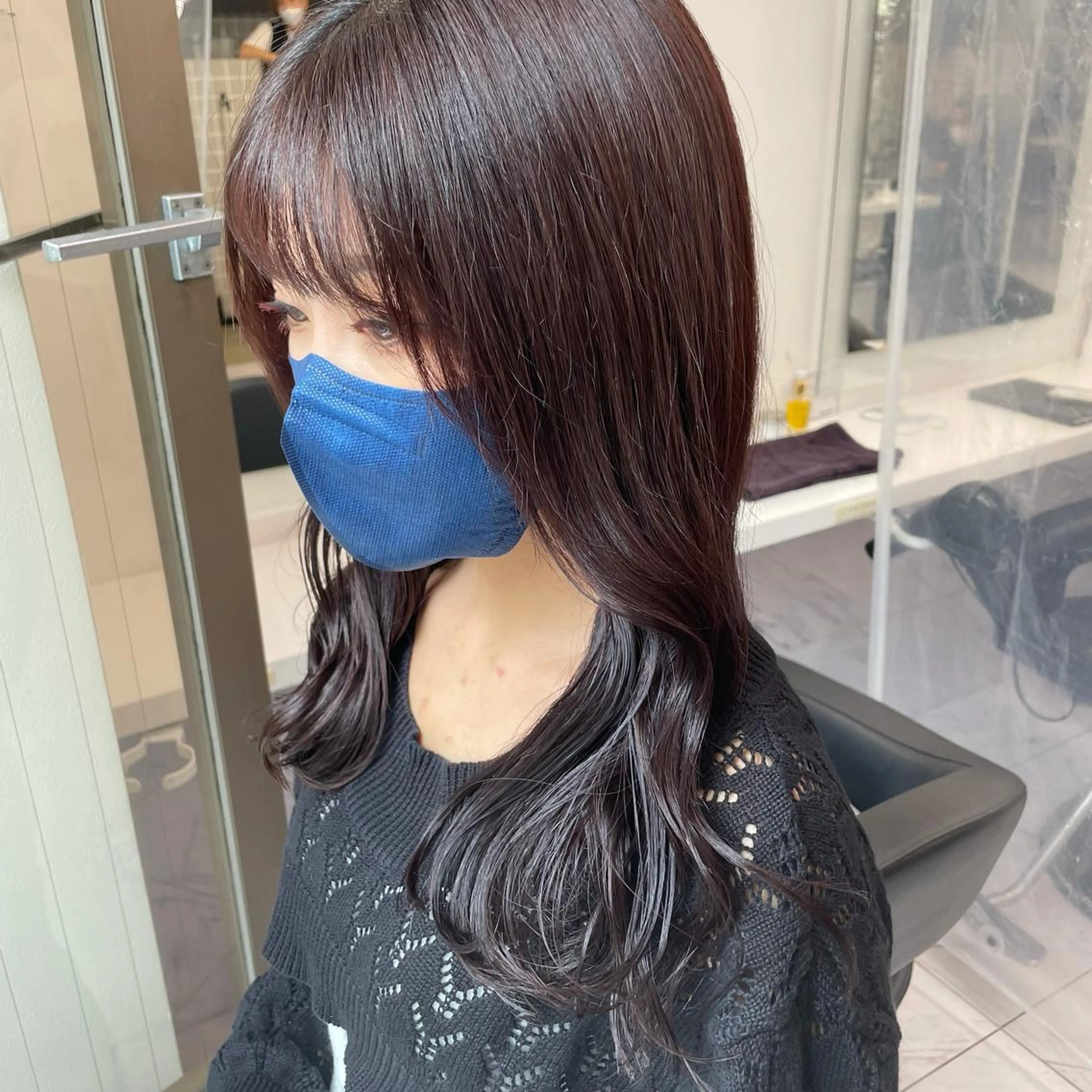 ロング カラー *モデル募集🤍横浜 透明感カラー🫧のヘアスタイル