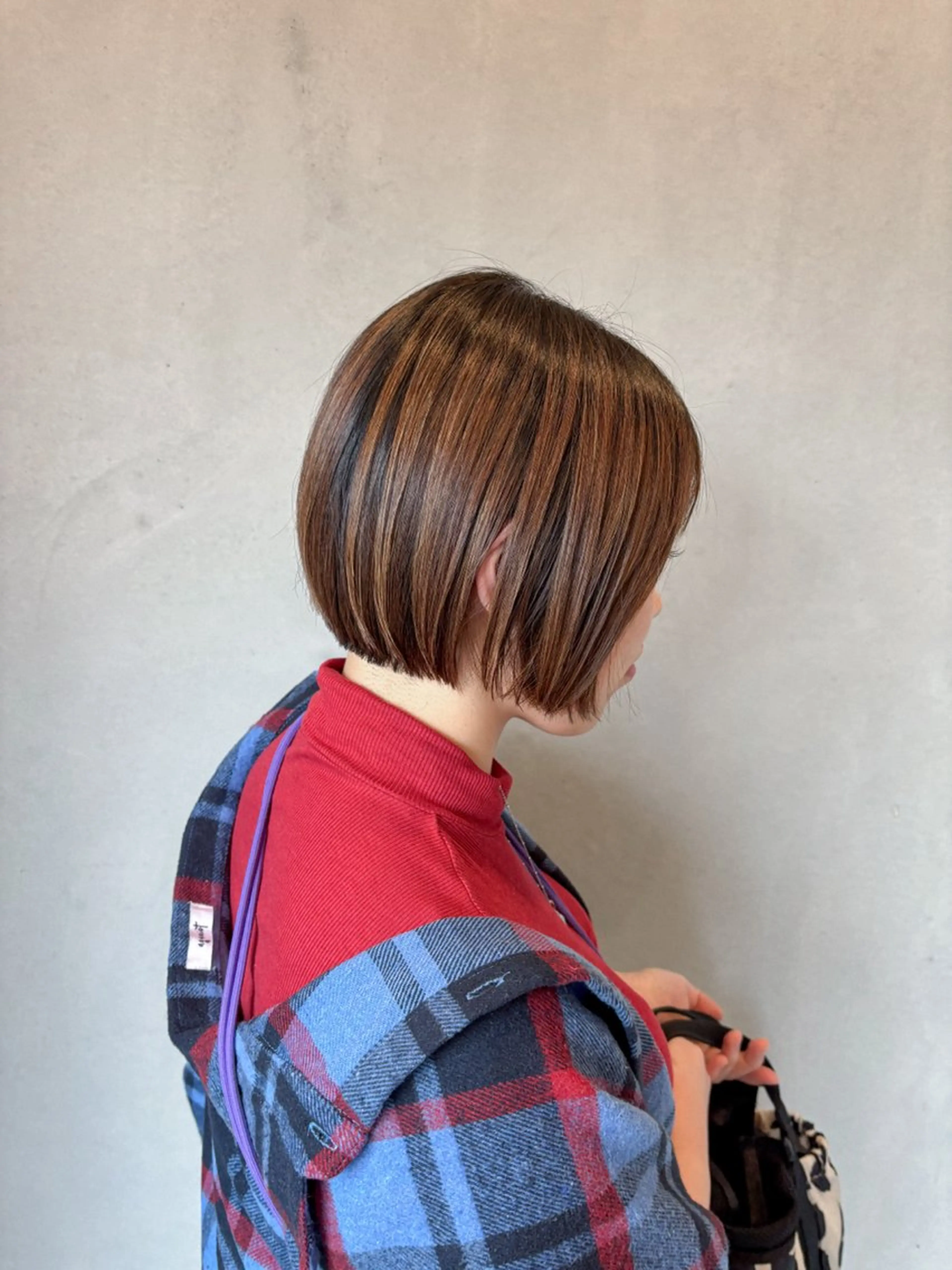 ショート シャドウパーマ/ツイ スト/近藤百華🎀のヘアスタイル