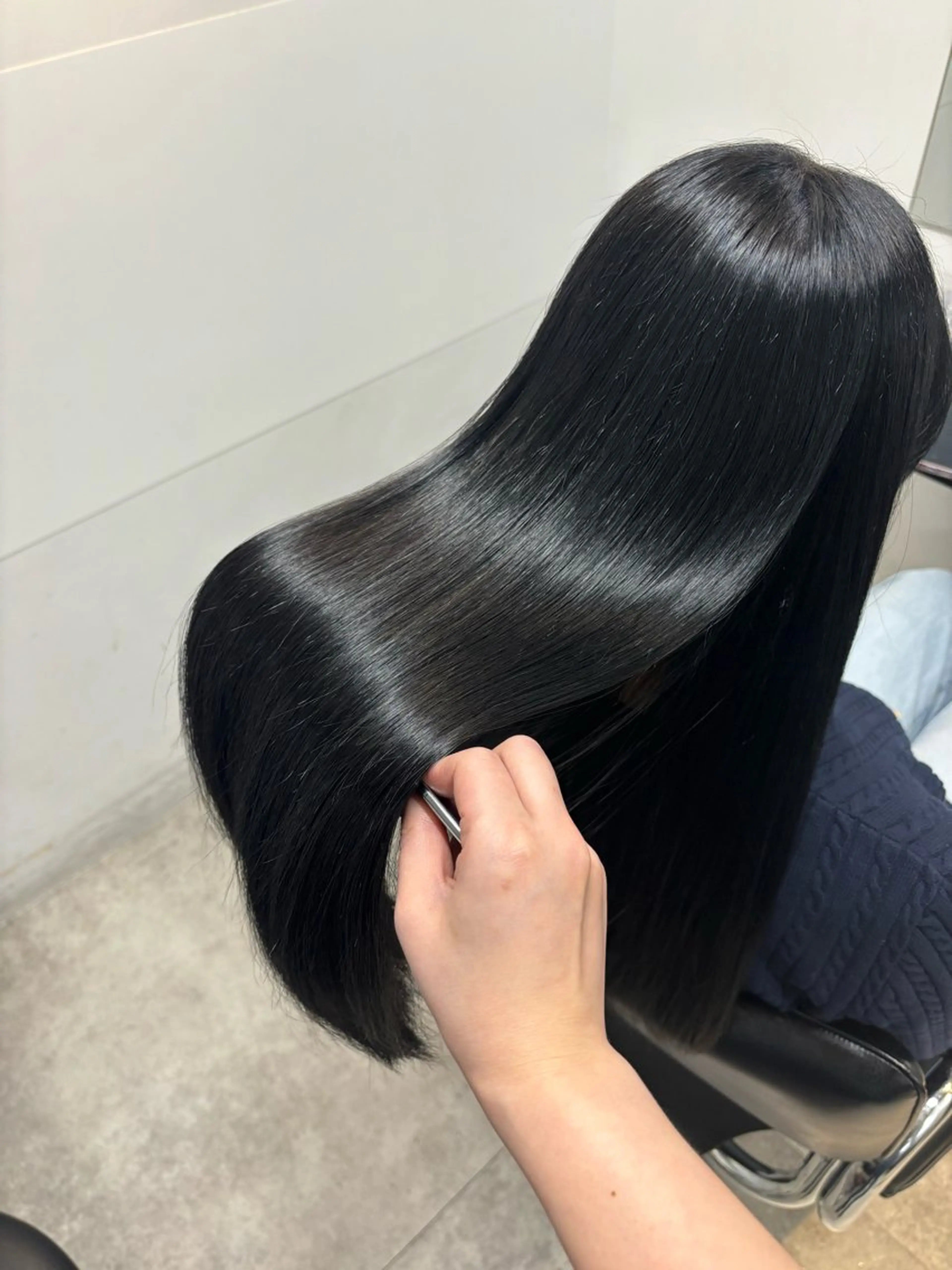 ロング 髪質改善 トリートメント 髪質改善♡ 保坂汐音のヘアスタイル