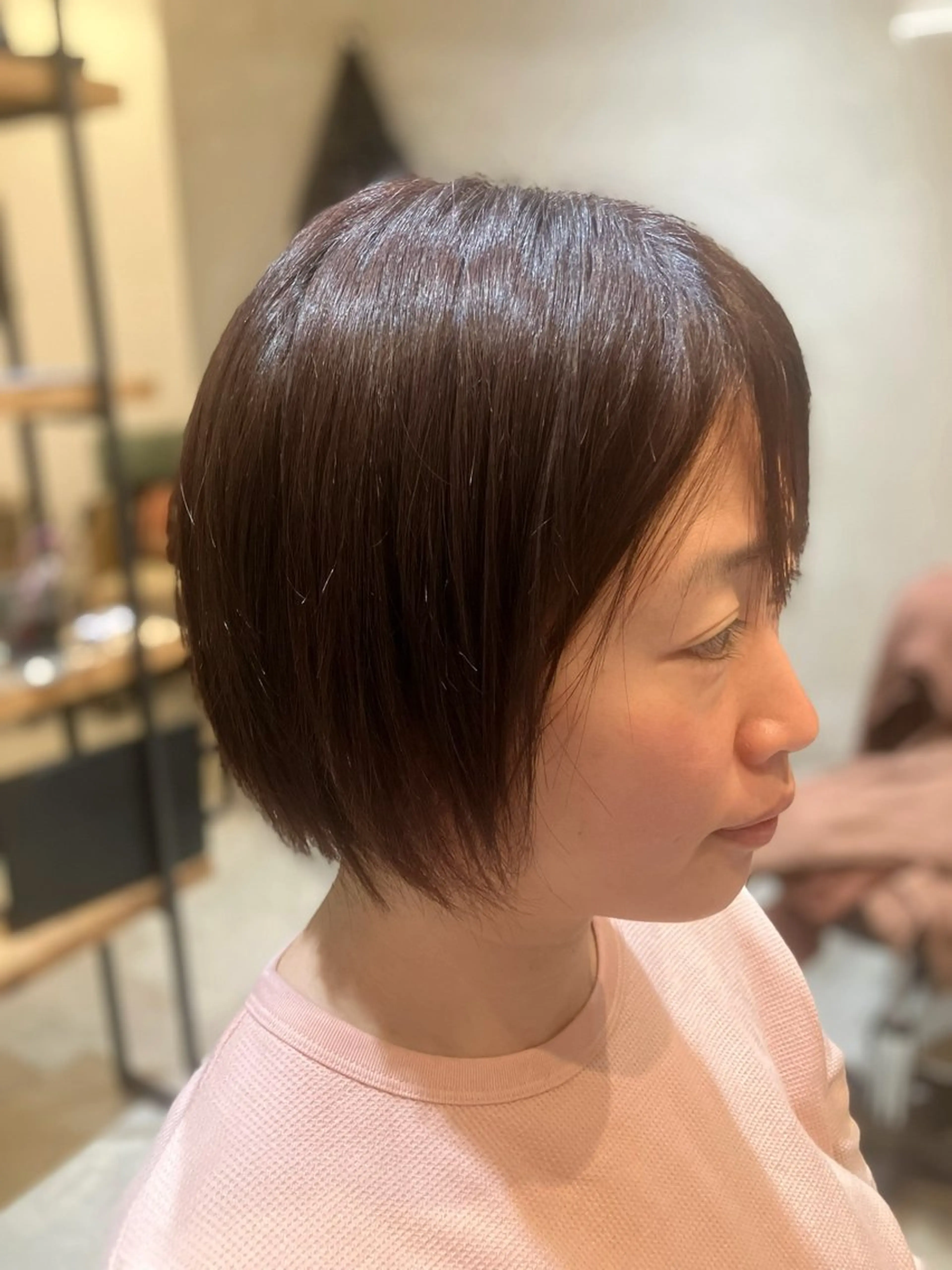 ショート カット ヘアカラー YUKI .のヘアスタイル