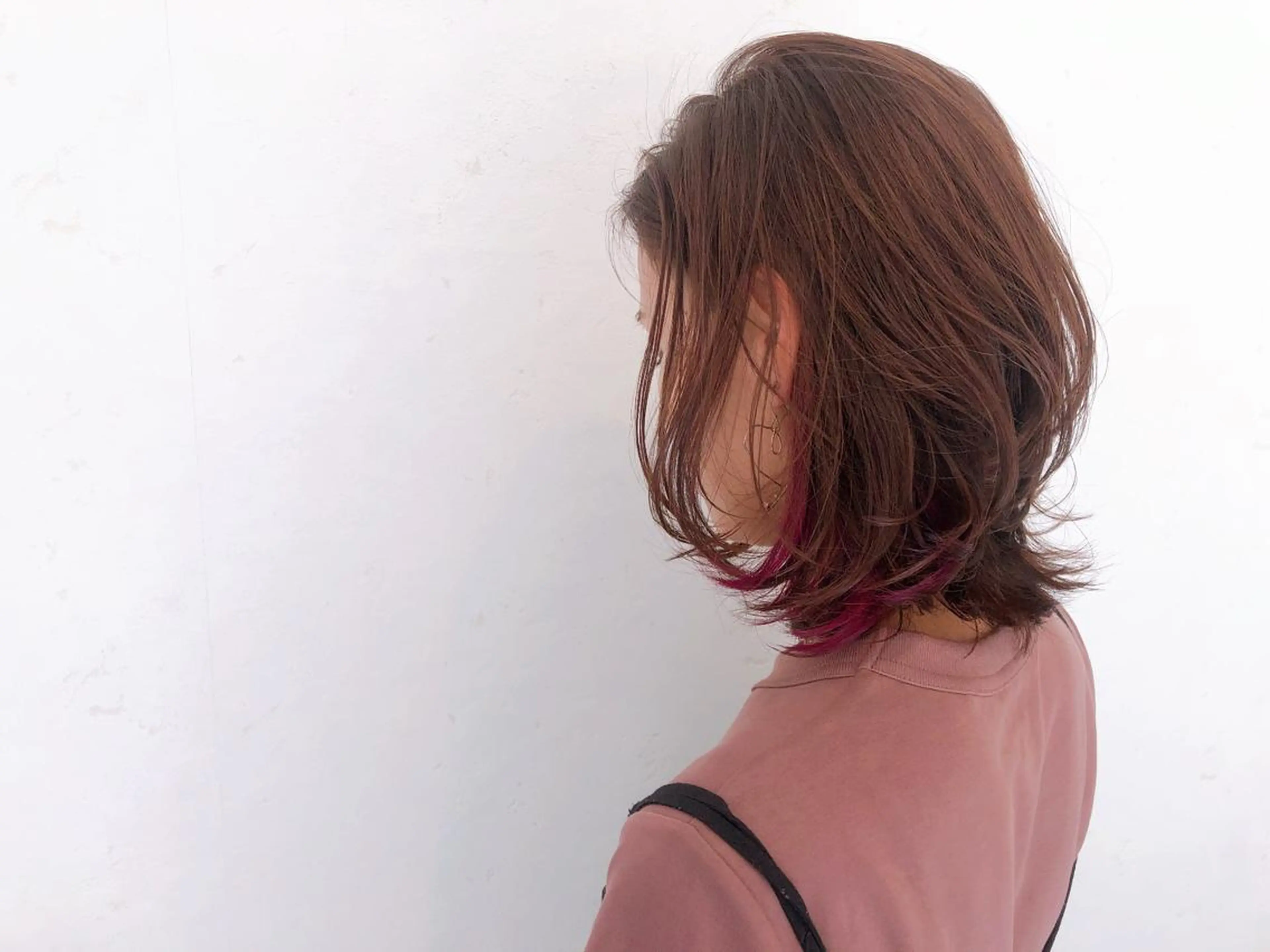 ミディアム カラー 伊藤 さやかのヘアスタイル